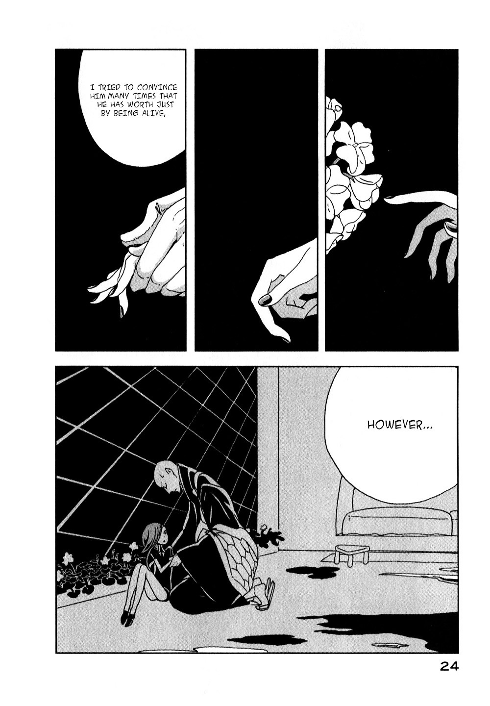Houseki no Kuni Chapter 7 page 25 - Chapter 7 : Wentricosus (original version of translation)