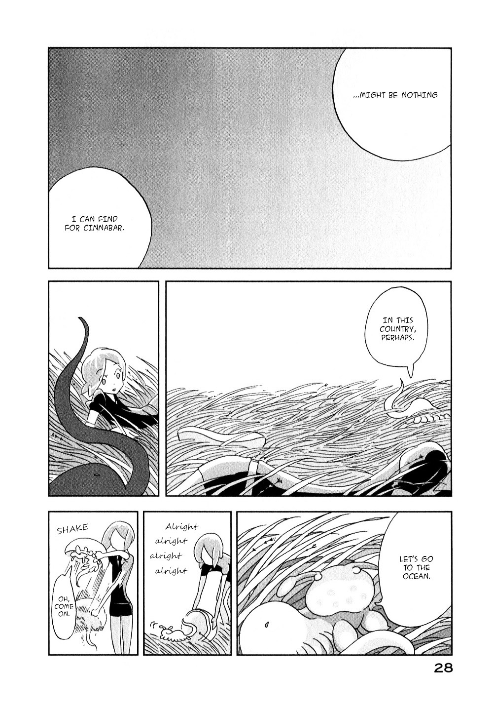 Houseki no Kuni Chapter 7 page 29 - Chapter 7 : Wentricosus (original version of translation)