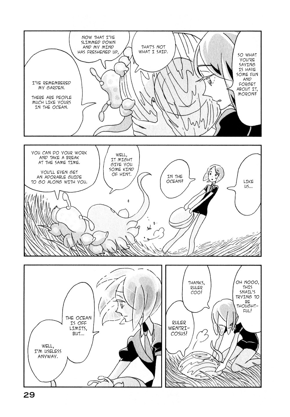 Houseki no Kuni Chapter 7 page 30 - Chapter 7 : Wentricosus (original version of translation)