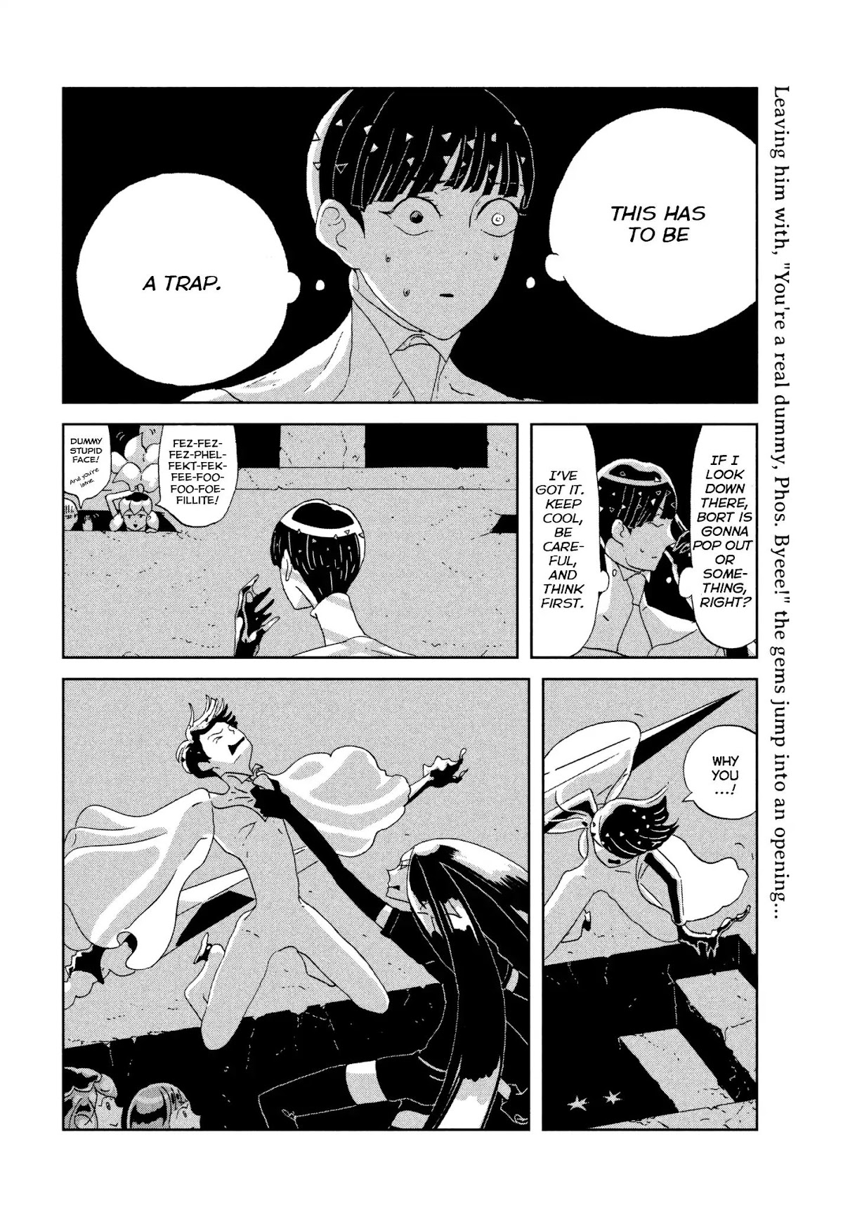 Houseki no Kuni Chapter 70 page 2 - Chapter 70: First Light