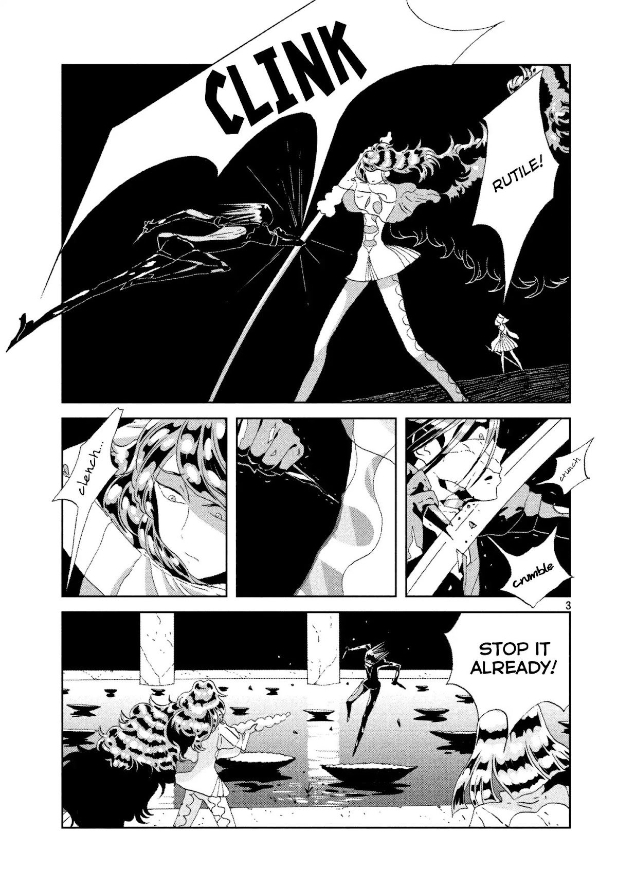 Houseki no Kuni Chapter 70 page 3 - Chapter 70: First Light