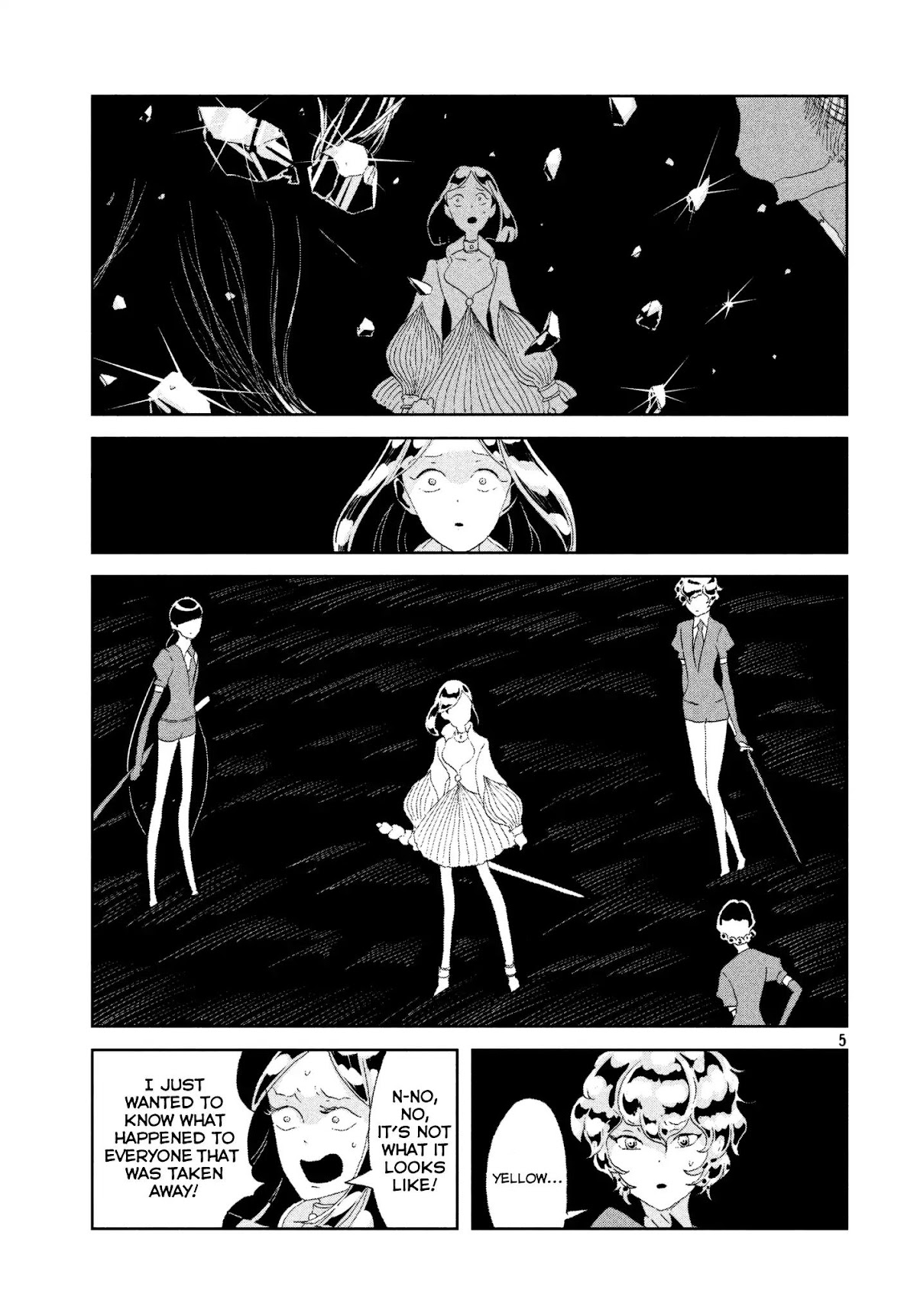 Houseki no Kuni Chapter 70 page 5 - Chapter 70: First Light