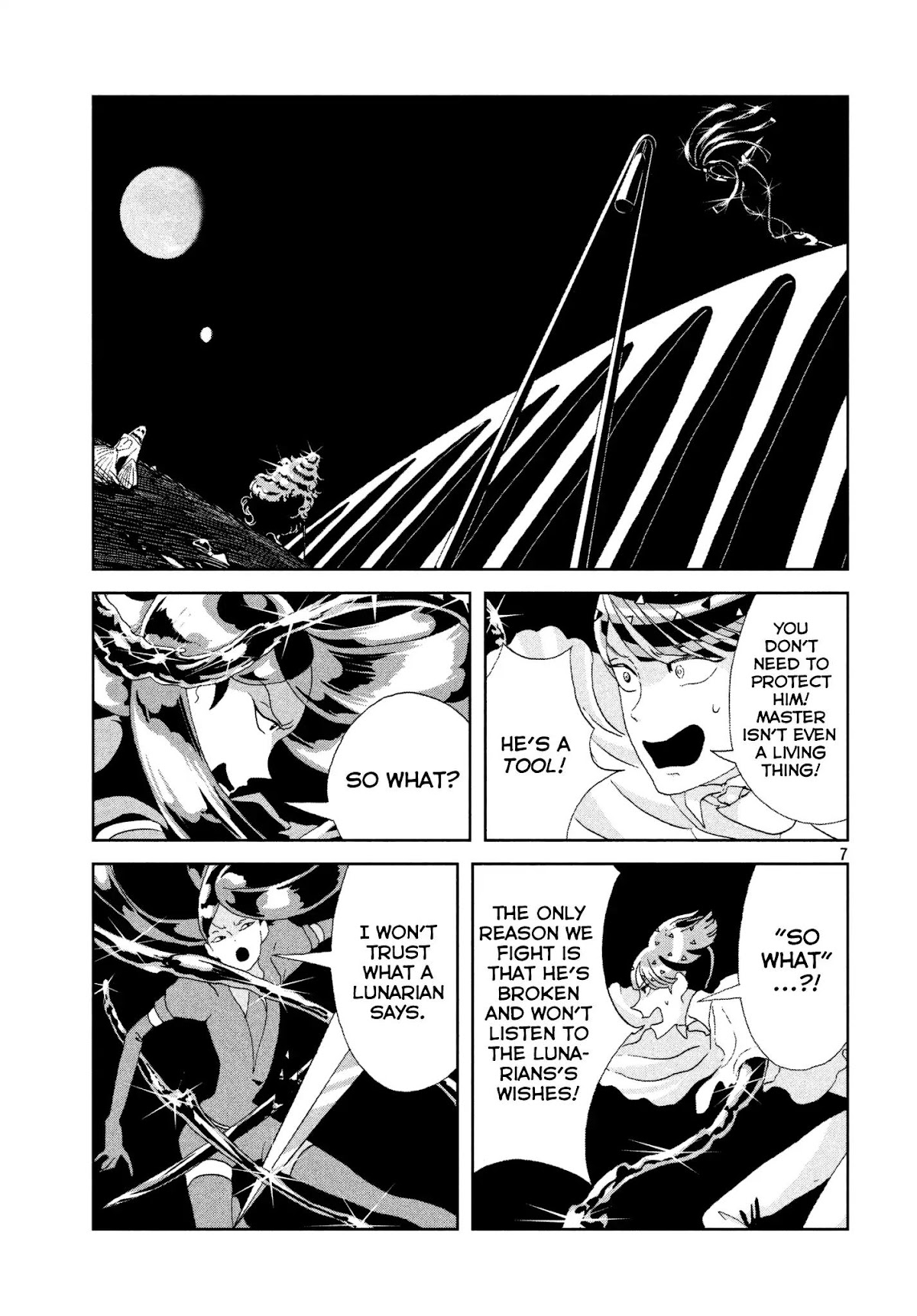 Houseki no Kuni Chapter 70 page 7 - Chapter 70: First Light