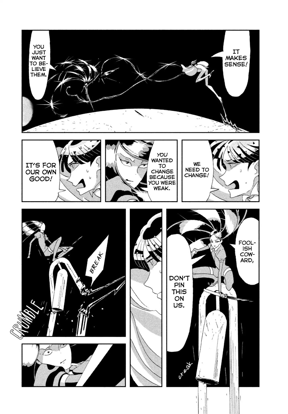 Houseki no Kuni Chapter 70 page 8 - Chapter 70: First Light