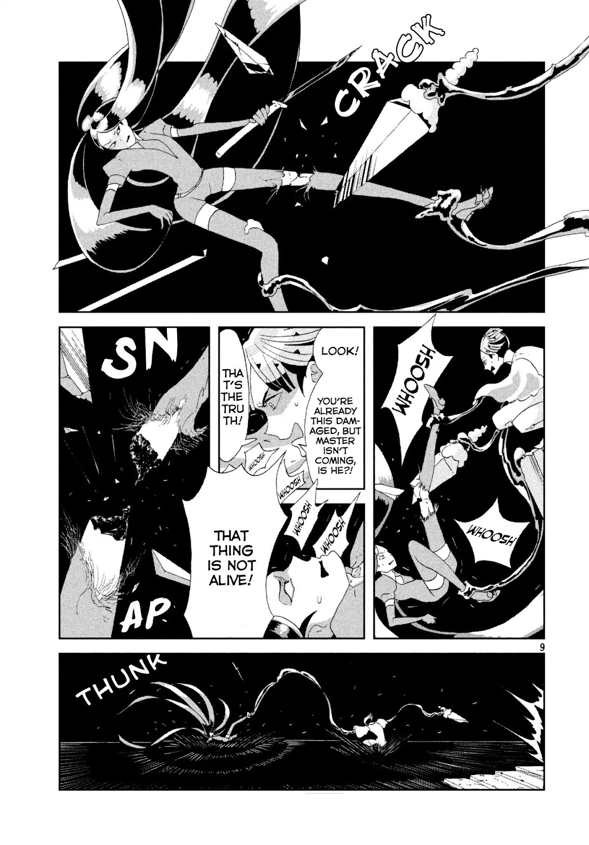 Houseki no Kuni Chapter 70 page 9 - Chapter 70: First Light