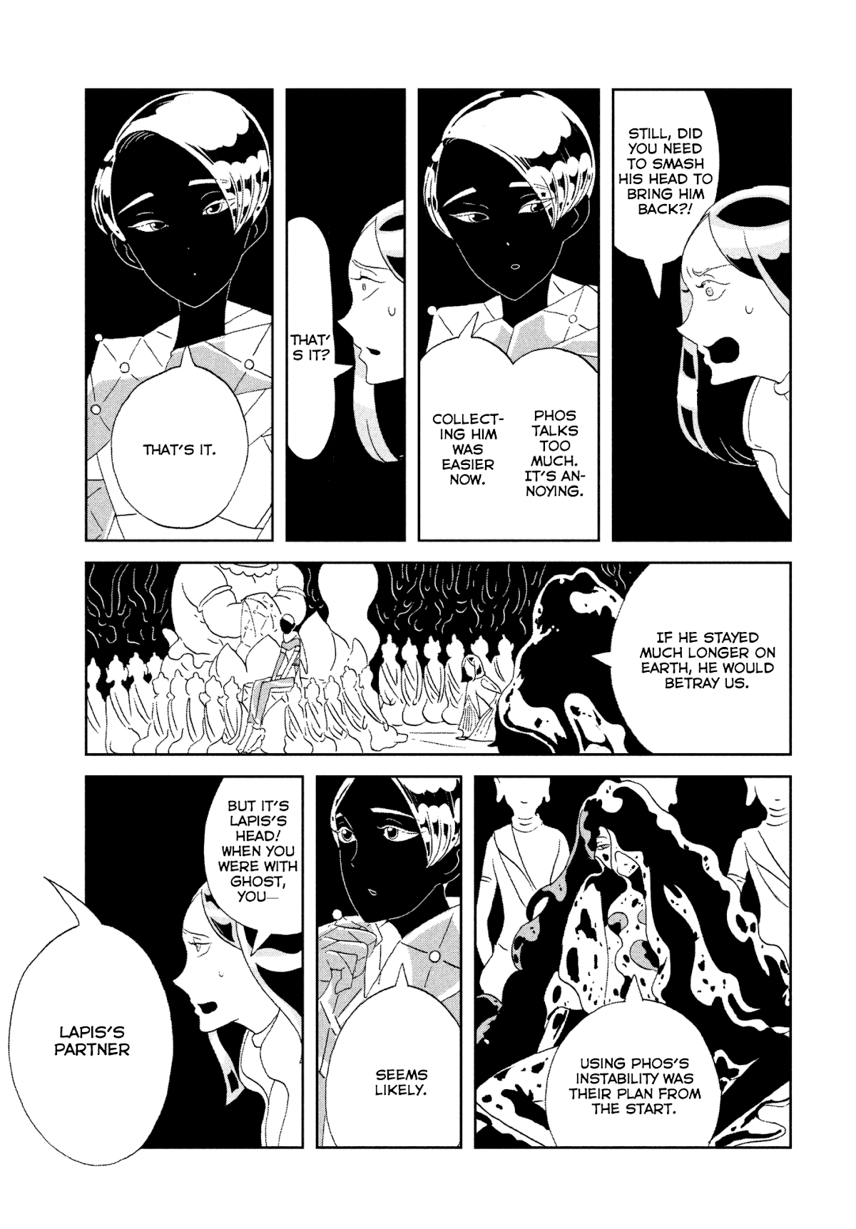 Houseki no Kuni Chapter 71 page 13 - Chapter 71: Failure