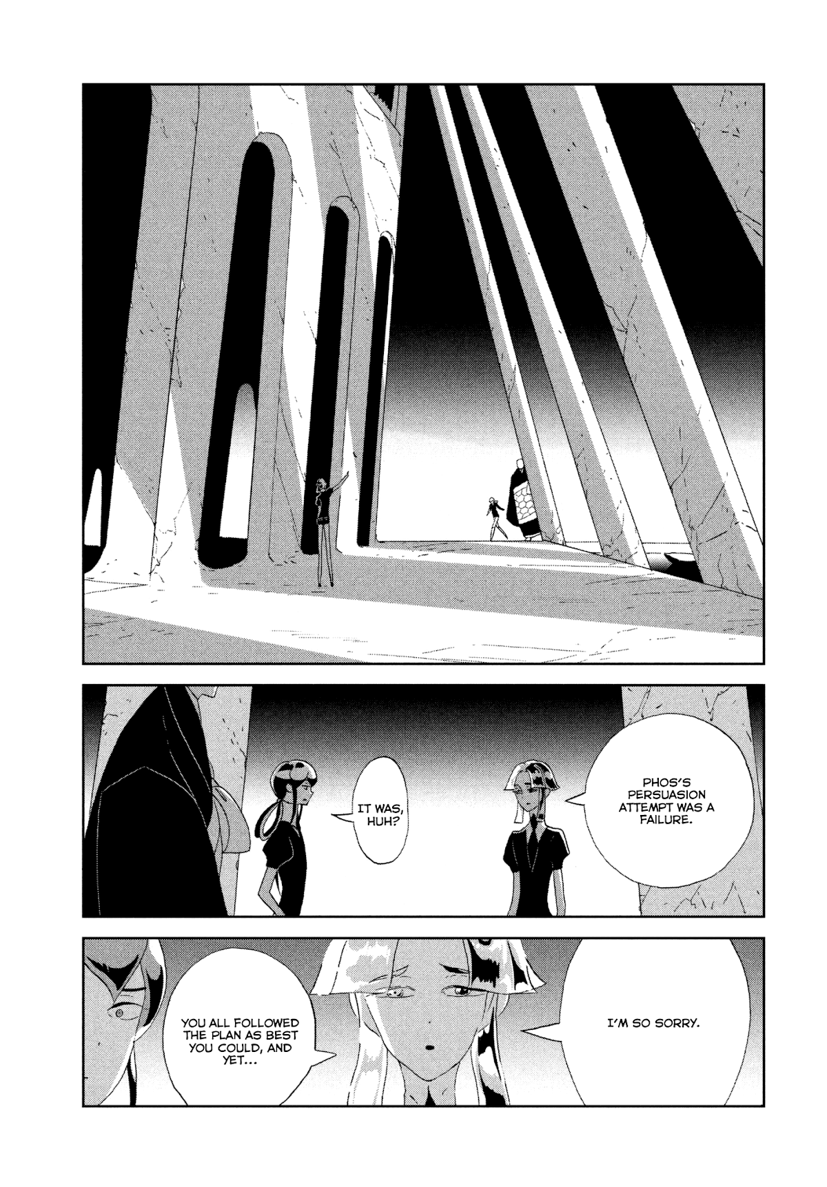 Houseki no Kuni Chapter 71 page 3 - Chapter 71: Failure