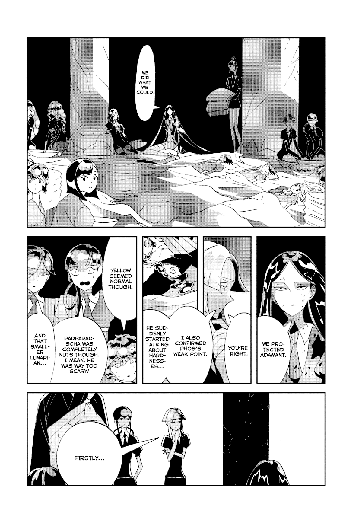 Houseki no Kuni Chapter 71 page 4 - Chapter 71: Failure