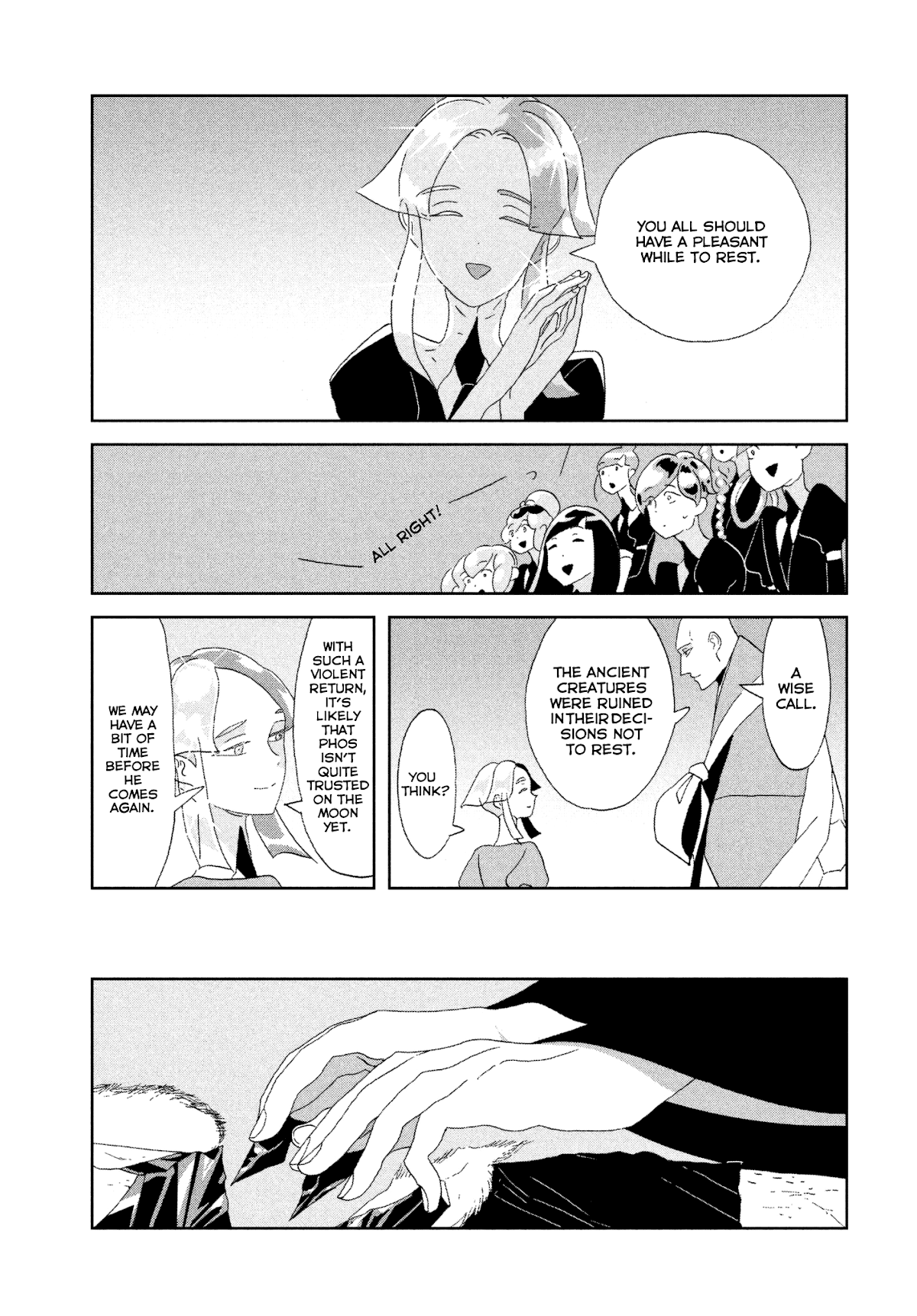 Houseki no Kuni Chapter 71 page 5 - Chapter 71: Failure
