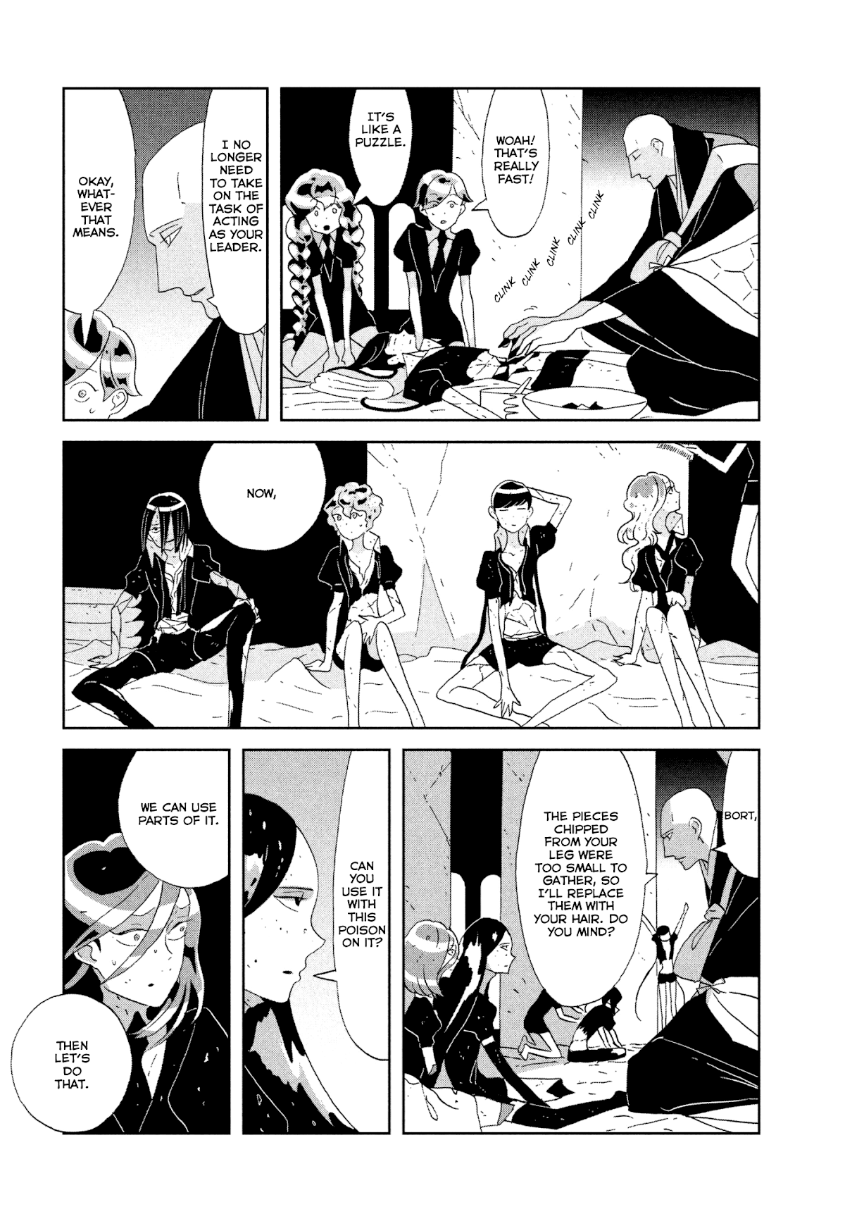 Houseki no Kuni Chapter 71 page 6 - Chapter 71: Failure