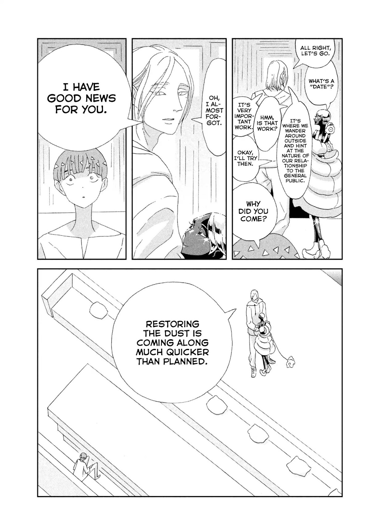 Houseki no Kuni Chapter 72 page 16 - Chapter 72: Savior