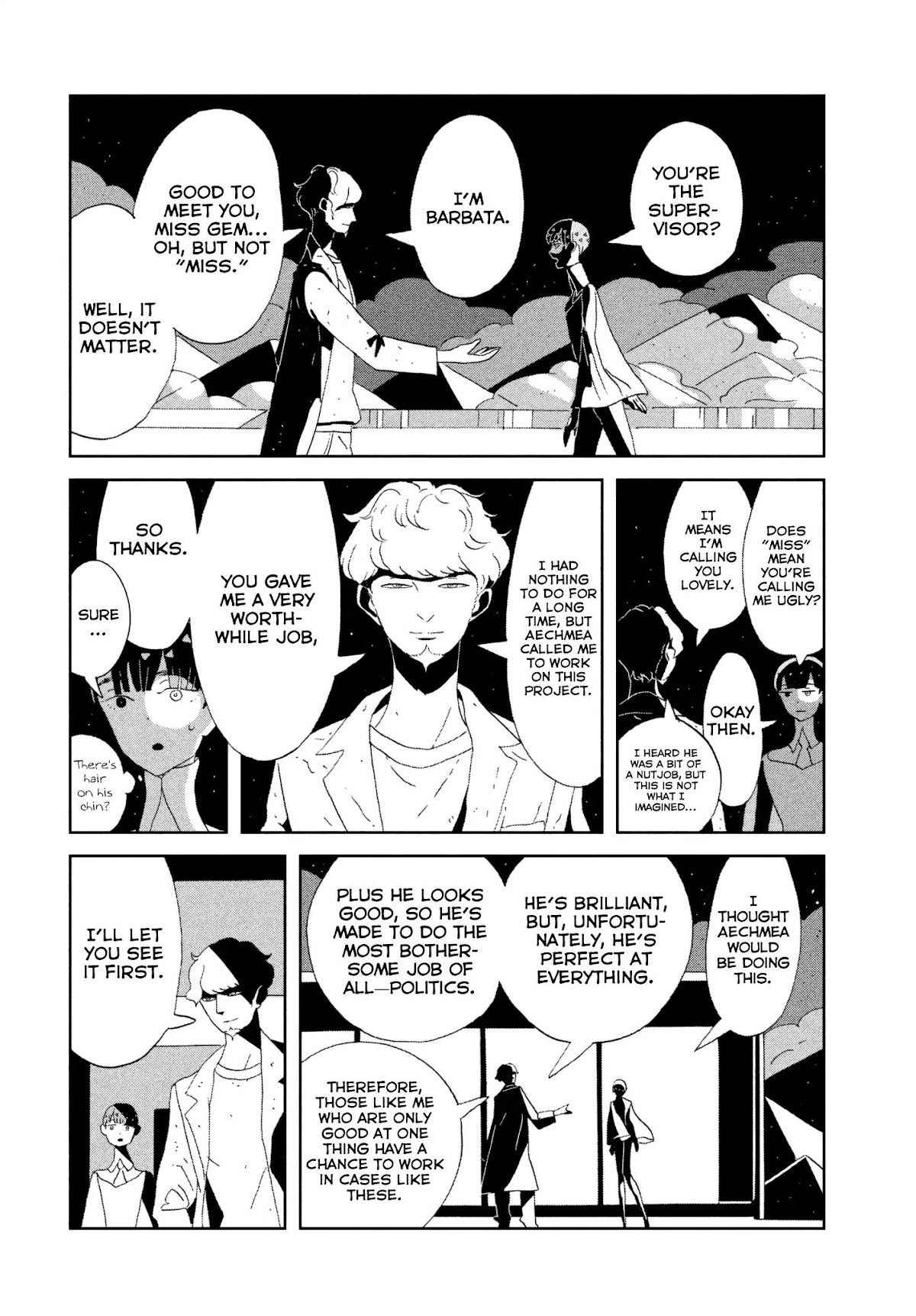Houseki no Kuni Chapter 72 page 19 - Chapter 72: Savior