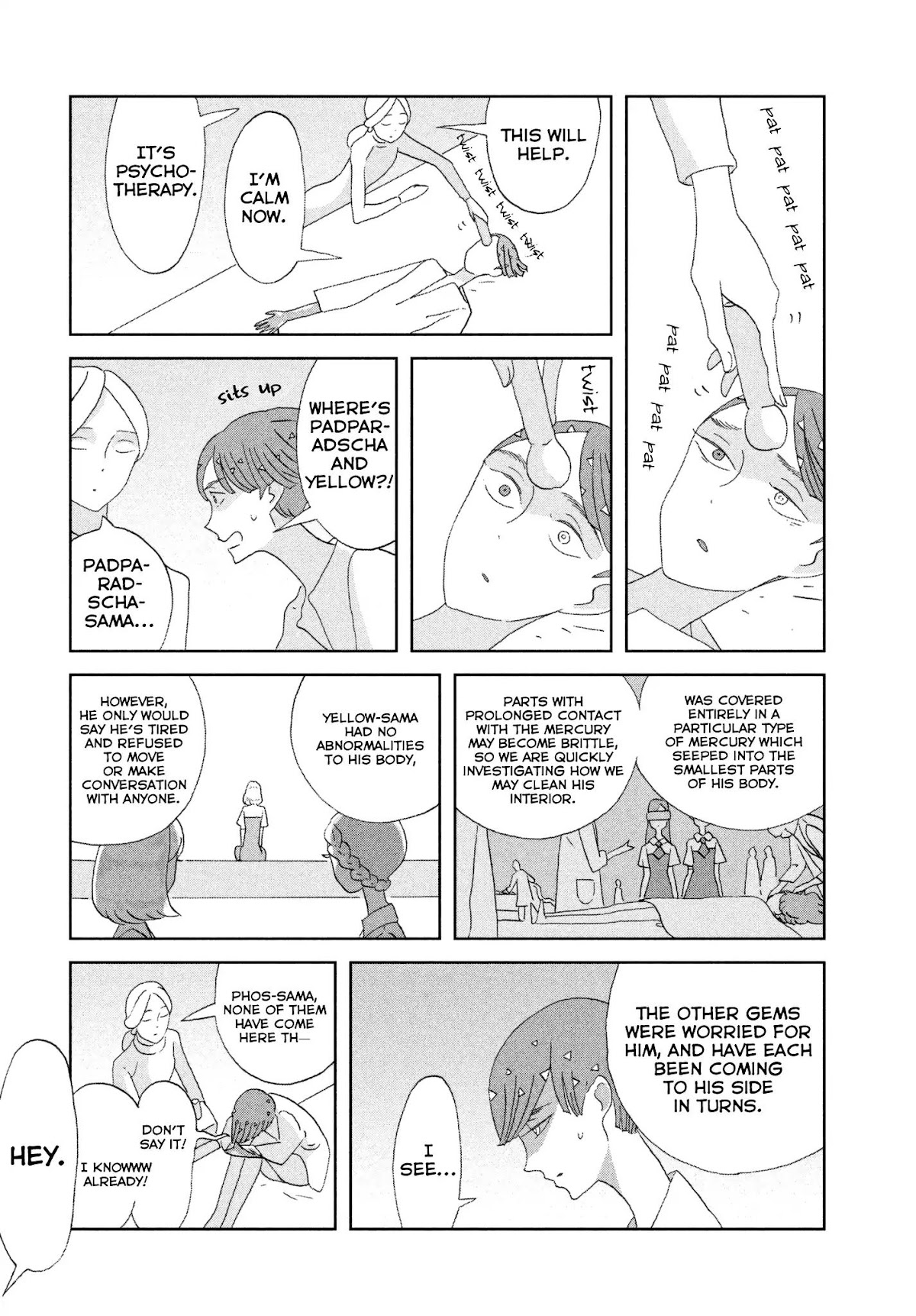 Houseki no Kuni Chapter 72 page 7 - Chapter 72: Savior