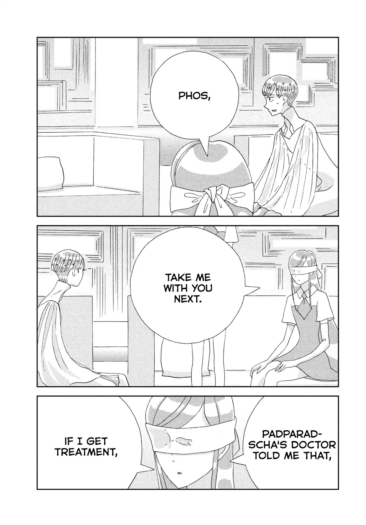 Houseki no Kuni Chapter 73 page 19 - Chapter 73: Decisions