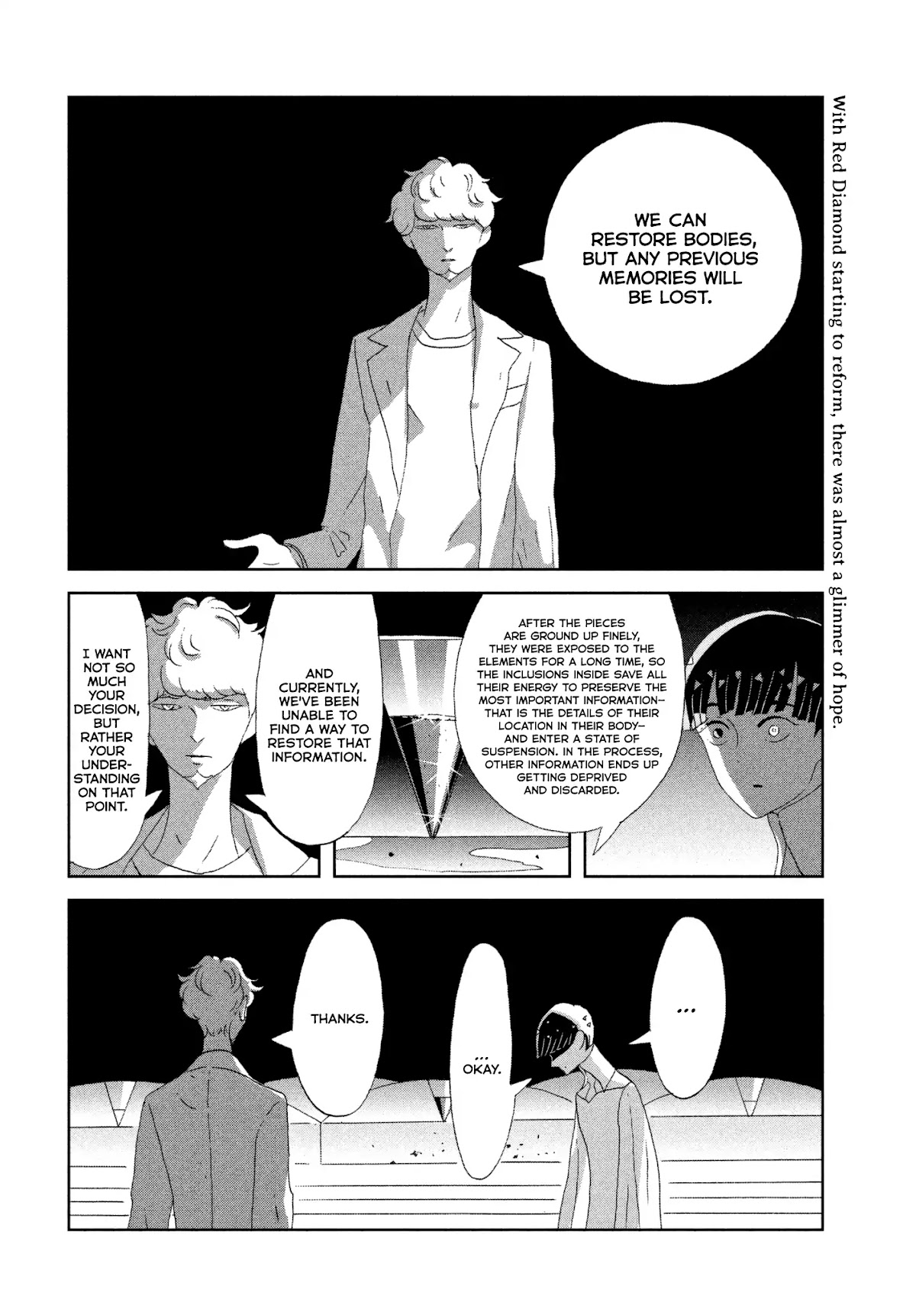 Houseki no Kuni Chapter 73 page 2 - Chapter 73: Decisions