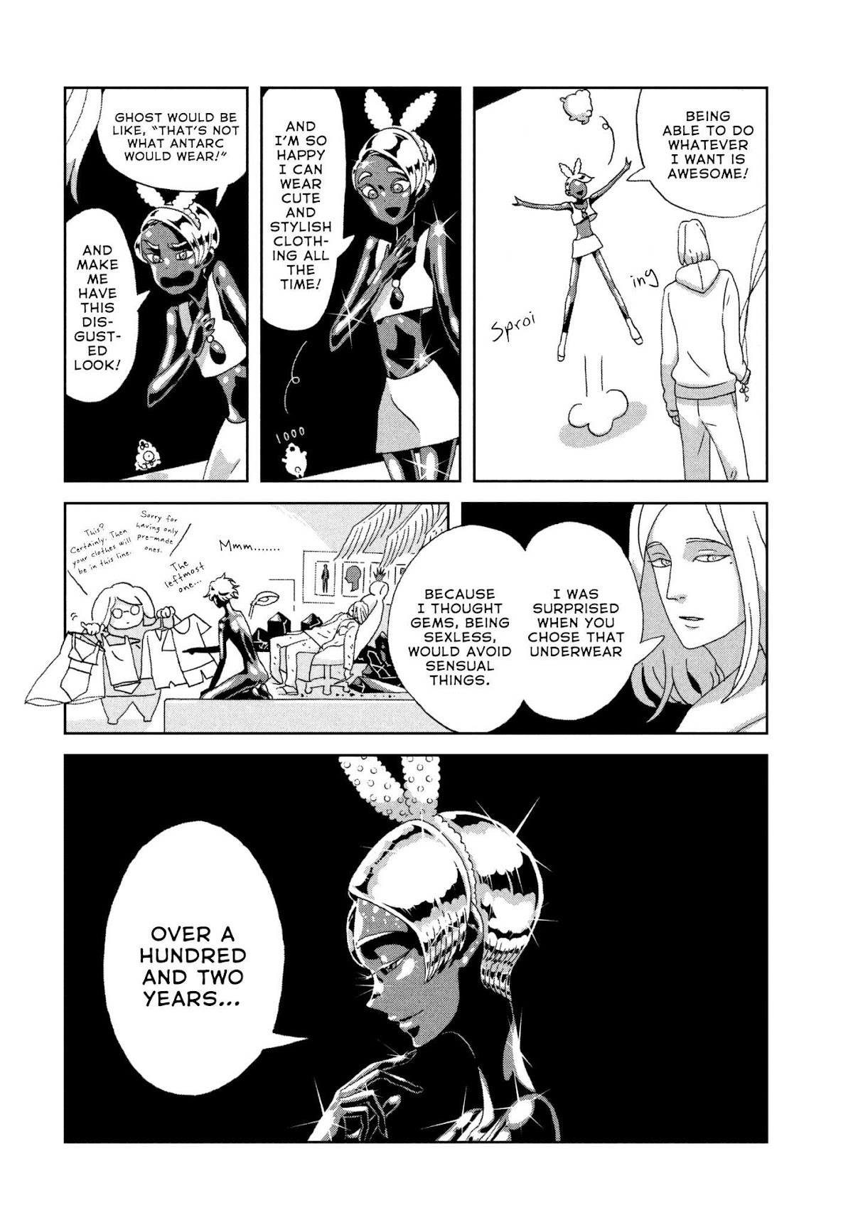 Houseki no Kuni Chapter 74 page 12 - Chapter 74: Celebration