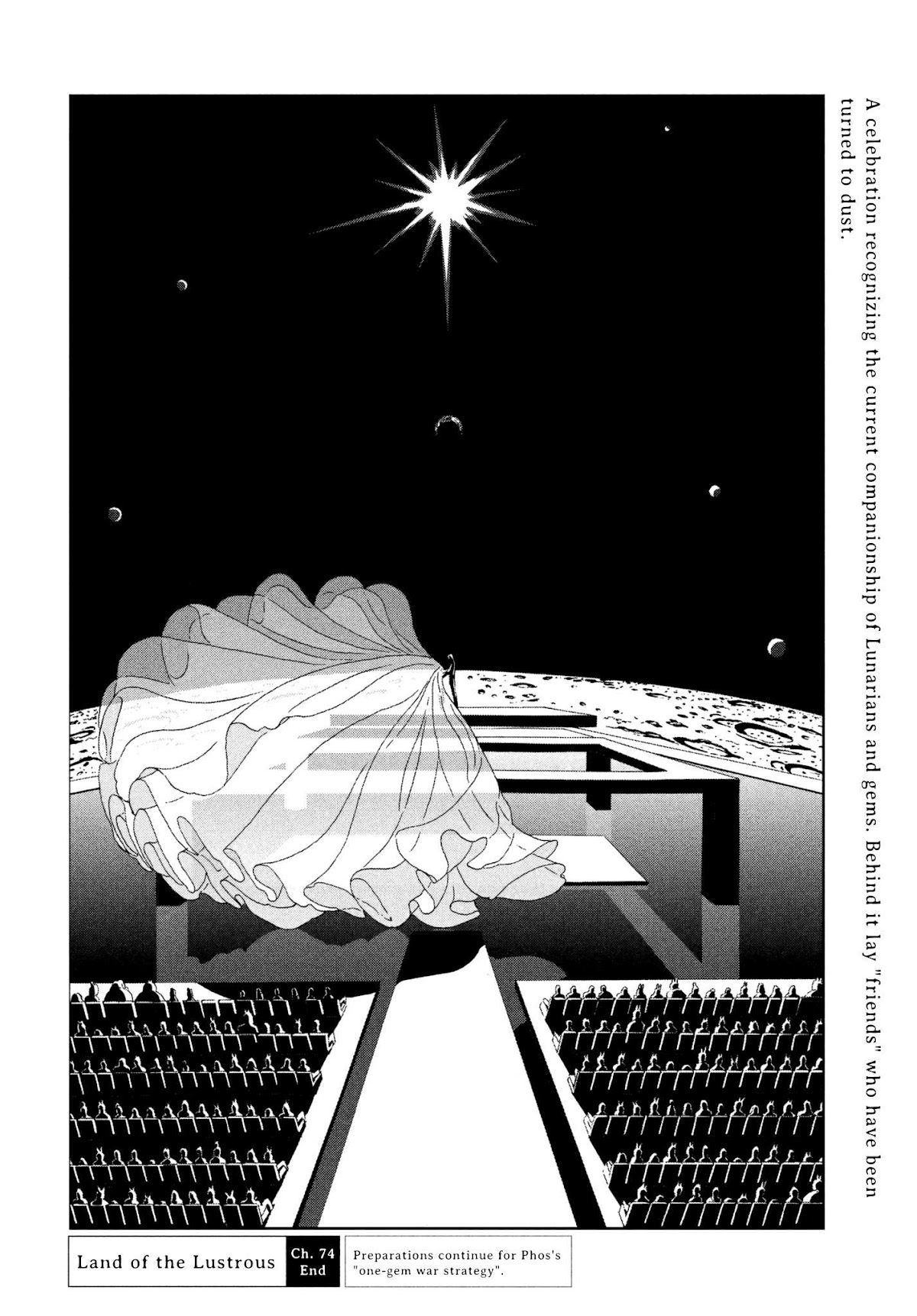 Houseki no Kuni Chapter 74 page 20 - Chapter 74: Celebration