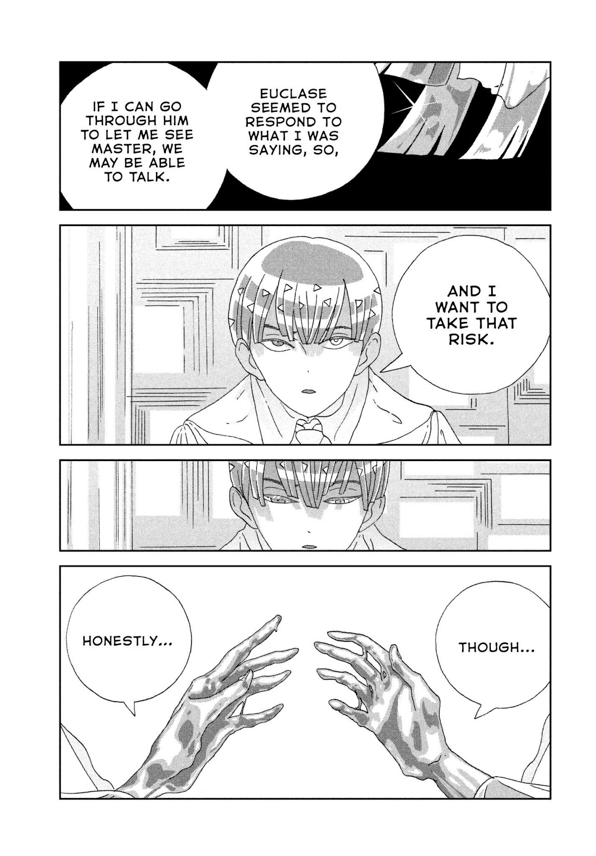 Houseki no Kuni Chapter 74 page 9 - Chapter 74: Celebration
