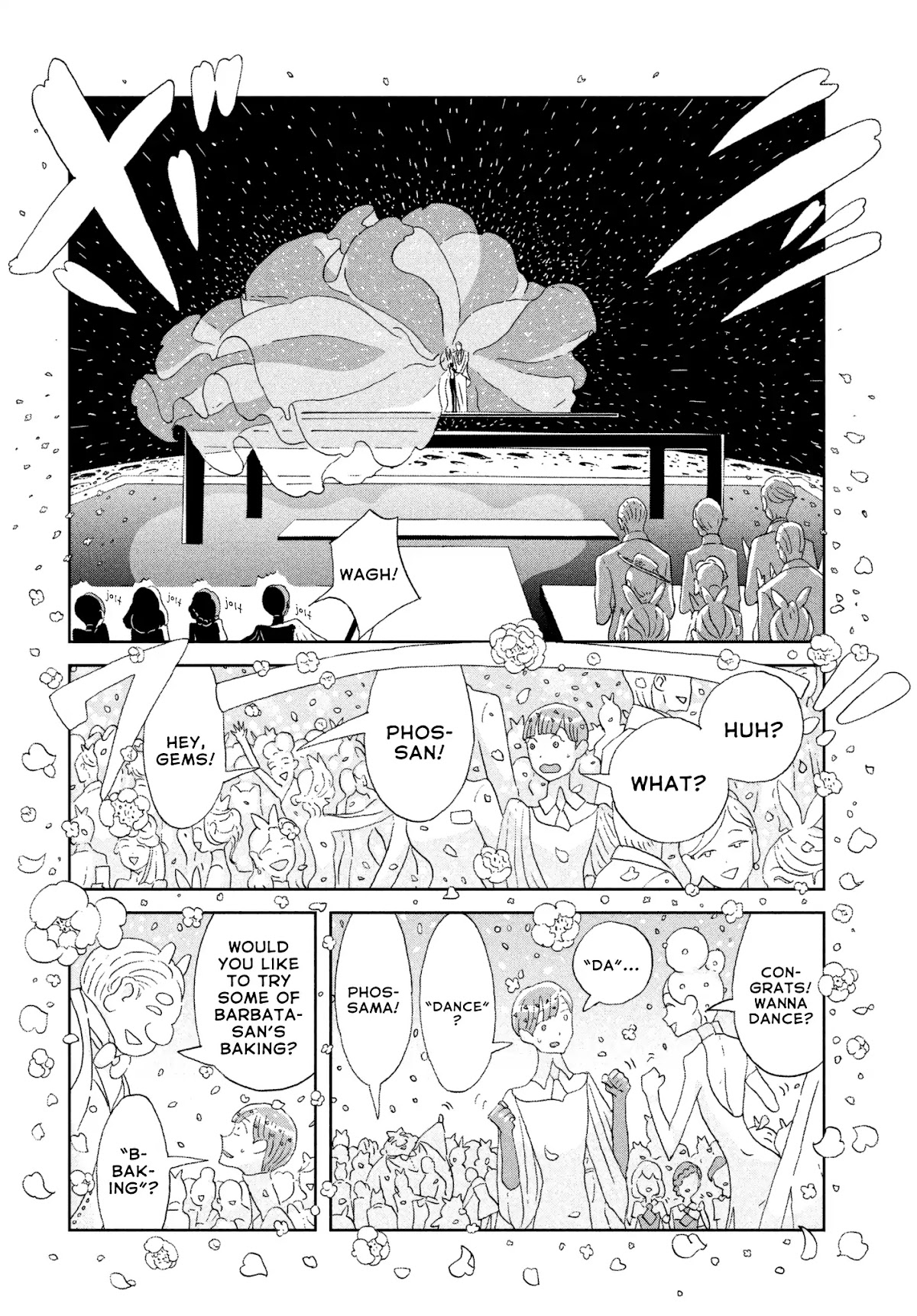 Houseki no Kuni Chapter 75 page 4 - Chapter 75: Wish
