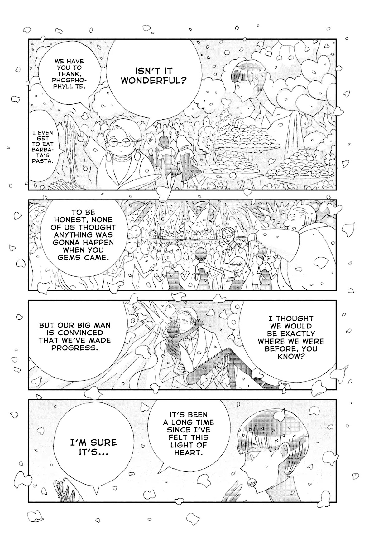 Houseki no Kuni Chapter 75 page 6 - Chapter 75: Wish
