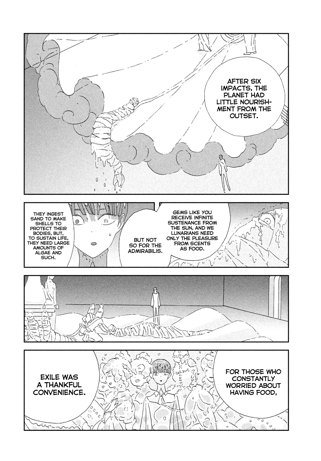Houseki no Kuni Chapter 76 page 14 - Chapter 76: Admirabilis