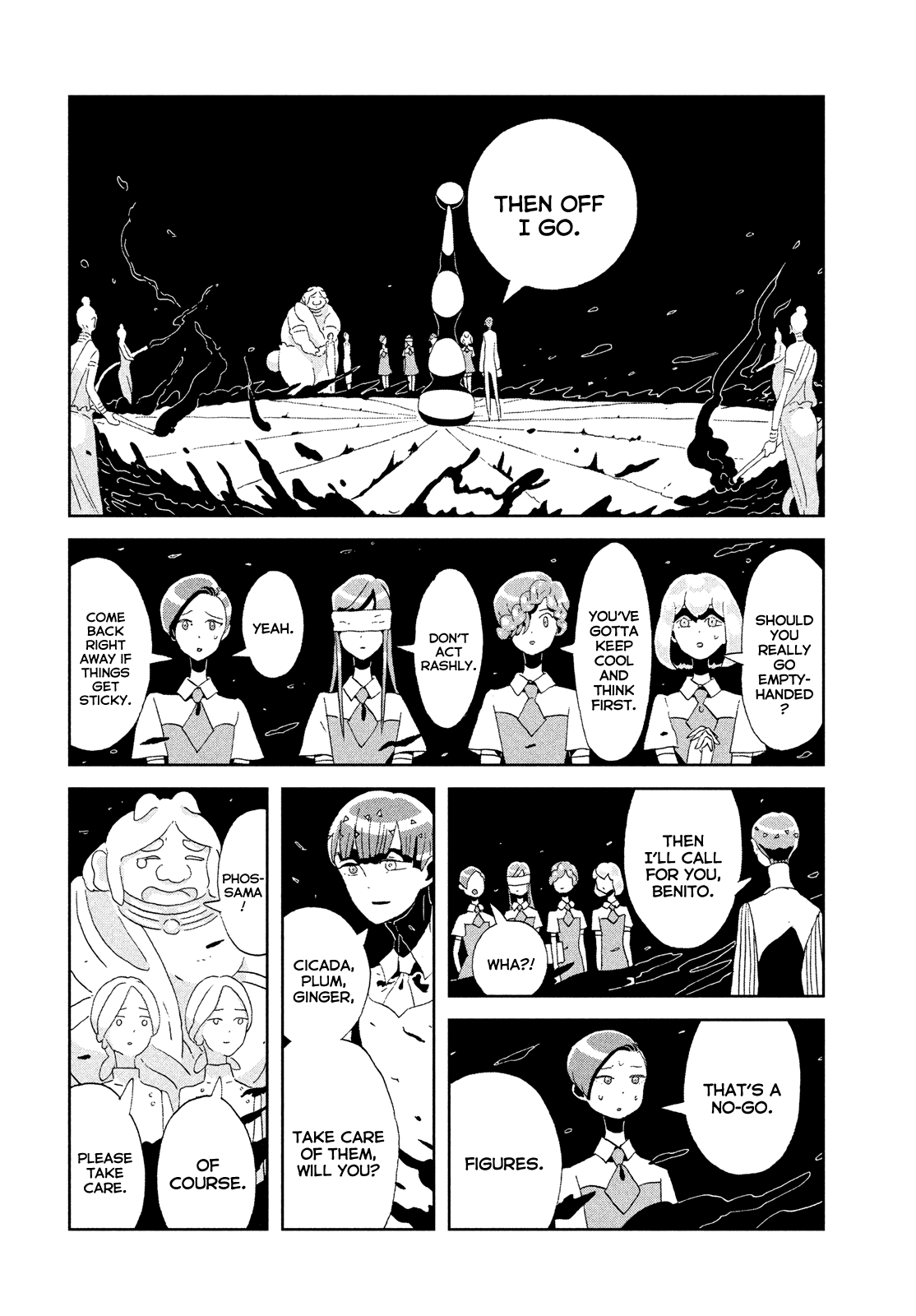 Houseki no Kuni Chapter 76 page 22 - Chapter 76: Admirabilis