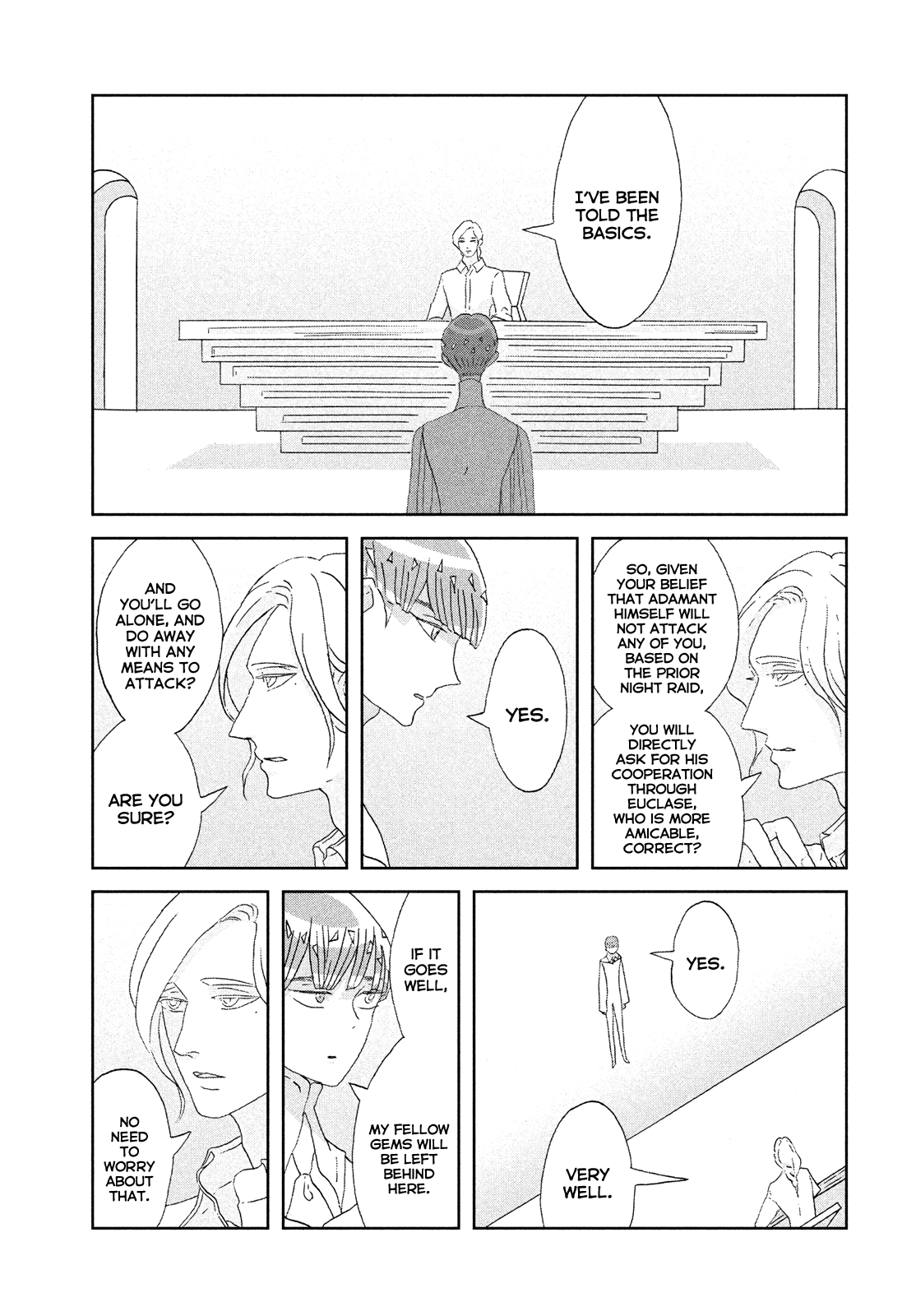 Houseki no Kuni Chapter 76 page 3 - Chapter 76: Admirabilis