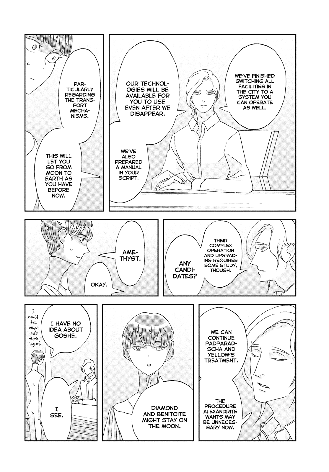 Houseki no Kuni Chapter 76 page 4 - Chapter 76: Admirabilis