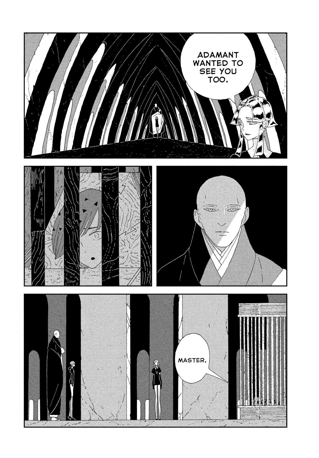 Houseki no Kuni Chapter 77 page 8 - Chapter 77: Authentication