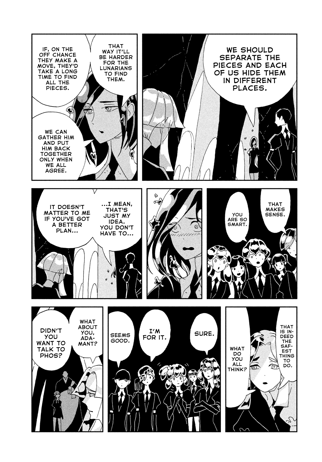 Houseki no Kuni Chapter 78 page 3 - Chapter 78: Progress