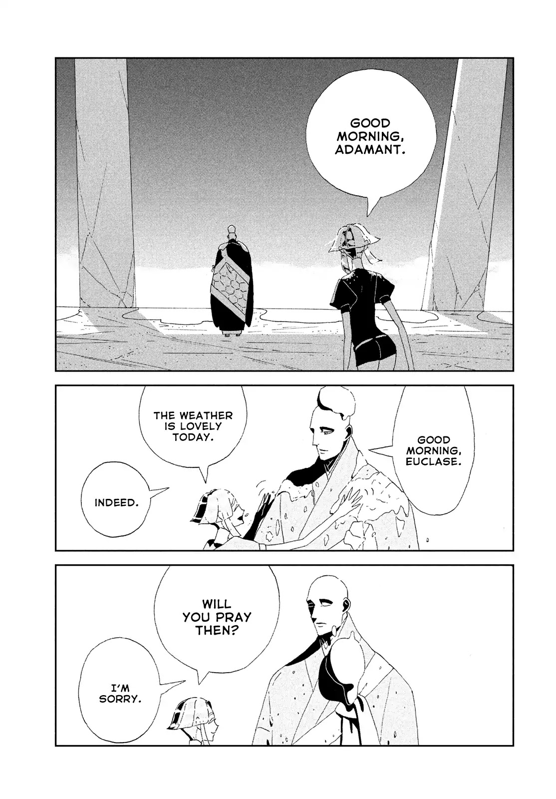 Houseki no Kuni Chapter 79 page 15 - Chapter 79: Two Hundred Twenty Years
