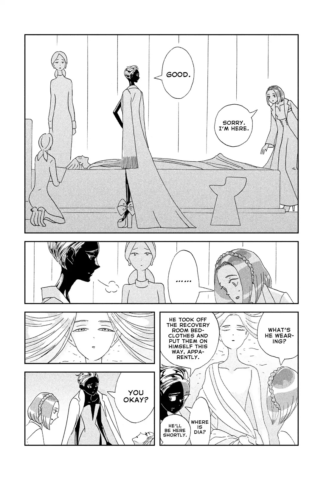 Houseki no Kuni Chapter 79 page 4 - Chapter 79: Two Hundred Twenty Years