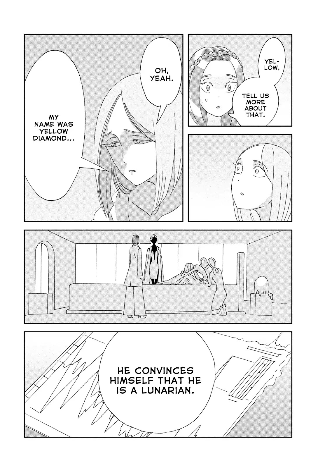 Houseki no Kuni Chapter 79 page 6 - Chapter 79: Two Hundred Twenty Years
