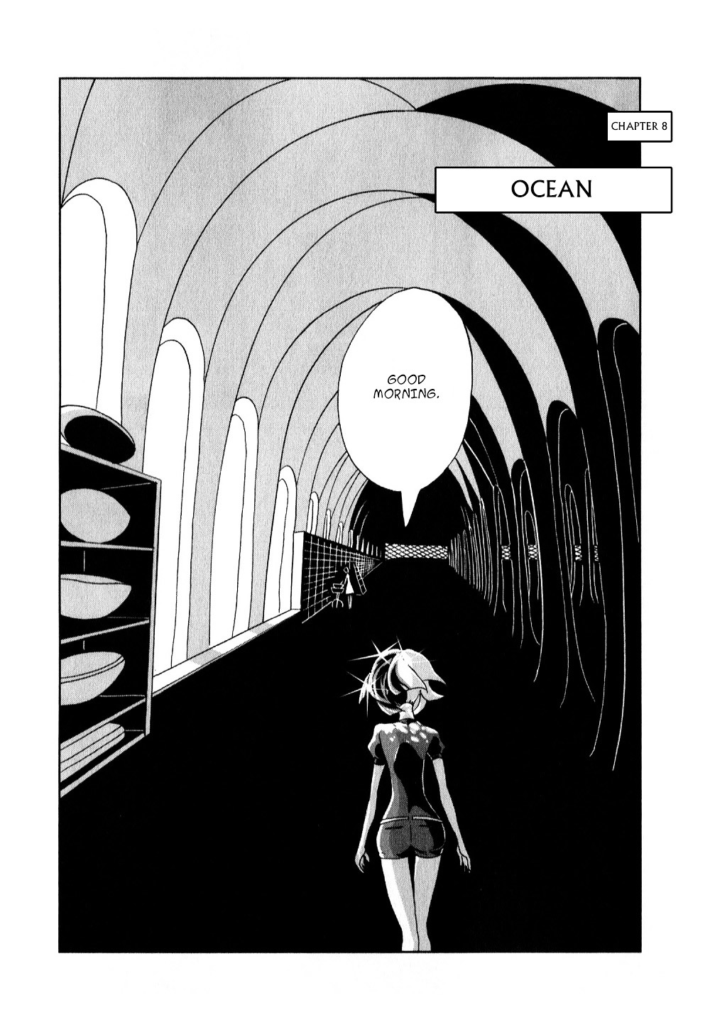 Houseki no Kuni Chapter 8 page 1 - Chapter 8 : Ocean (original version of translation)