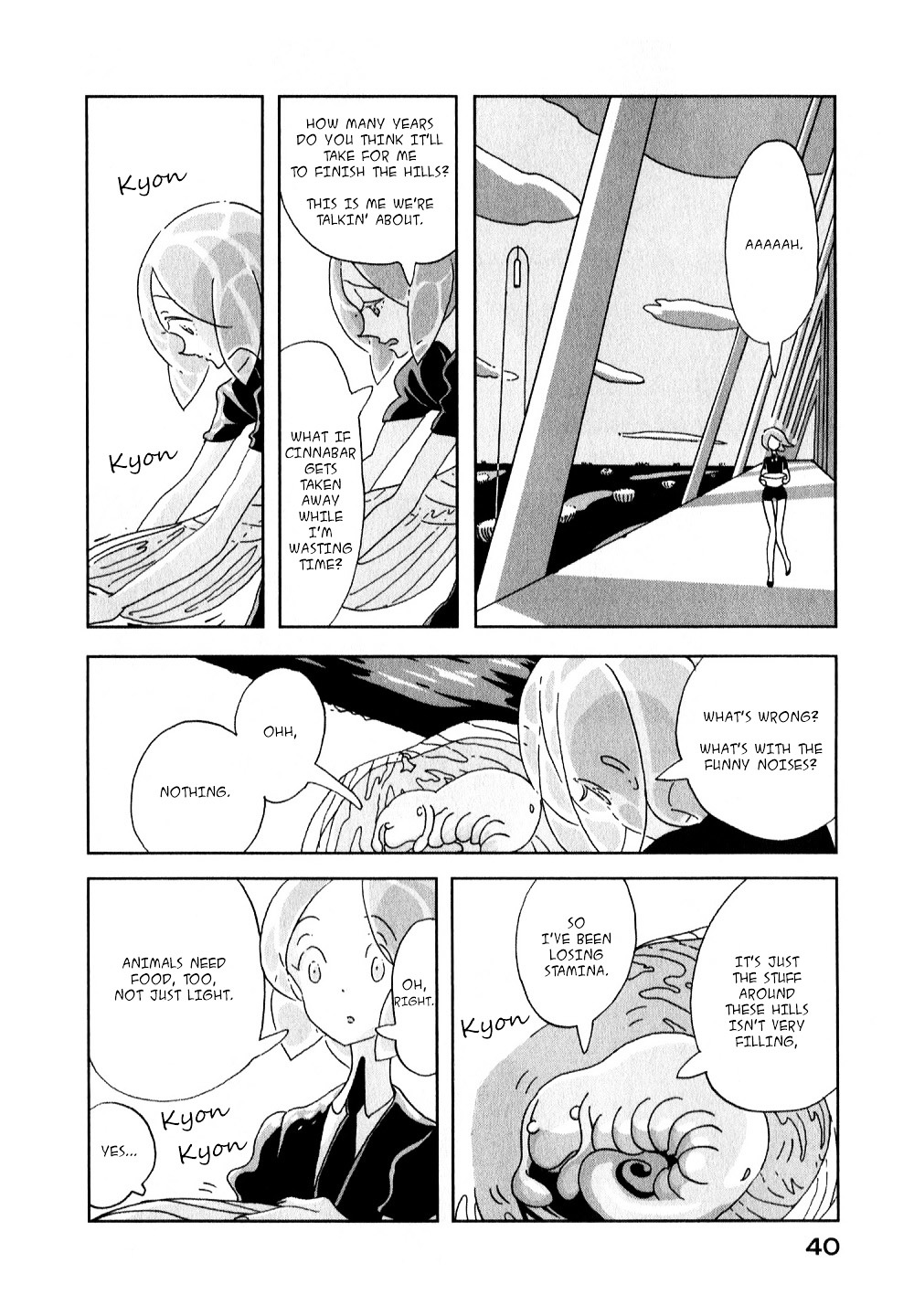 Houseki no Kuni Chapter 8 page 10 - Chapter 8 : Ocean (original version of translation)