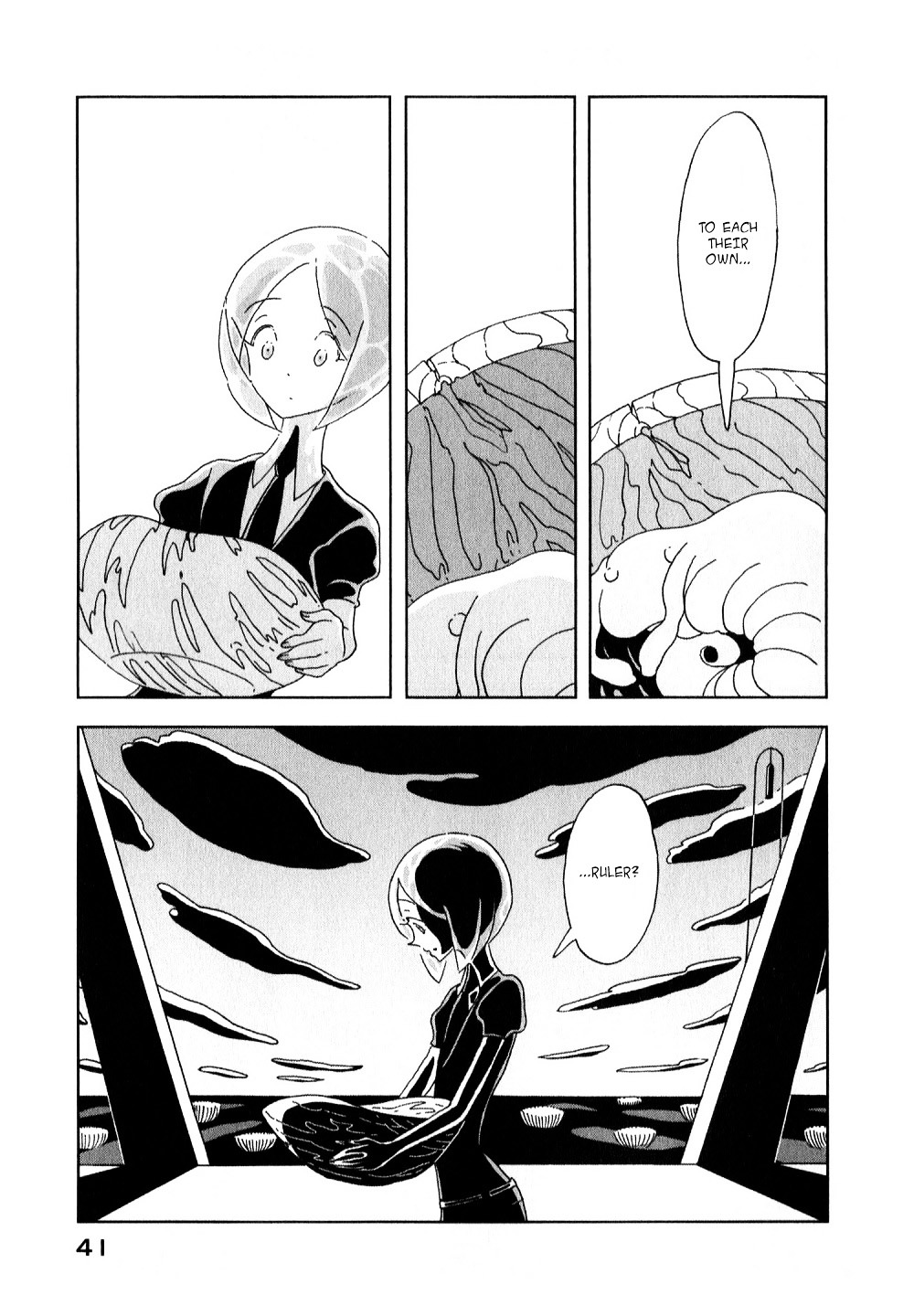 Houseki no Kuni Chapter 8 page 11 - Chapter 8 : Ocean (original version of translation)