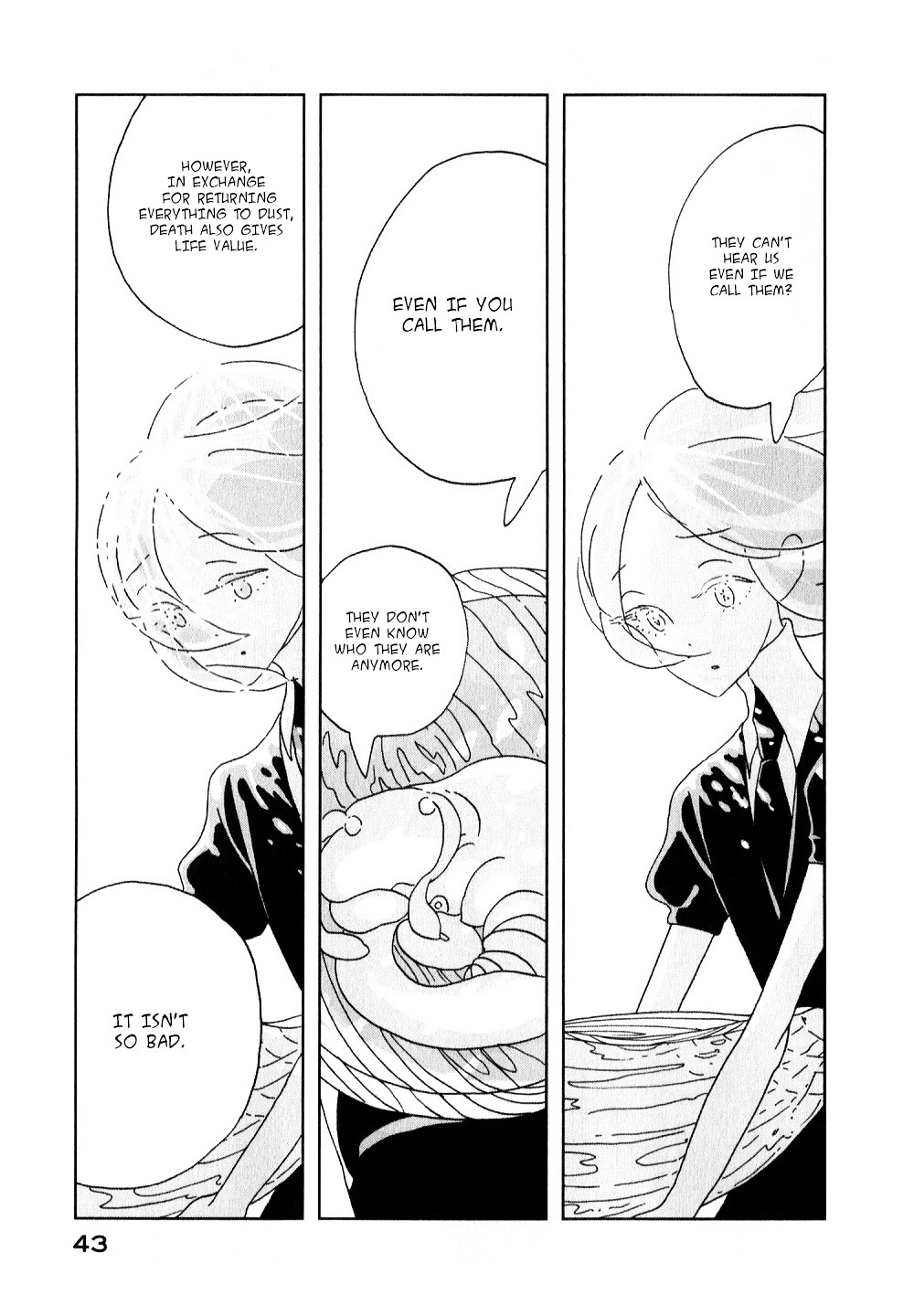 Houseki no Kuni Chapter 8 page 13 - Chapter 8 : Ocean (original version of translation)