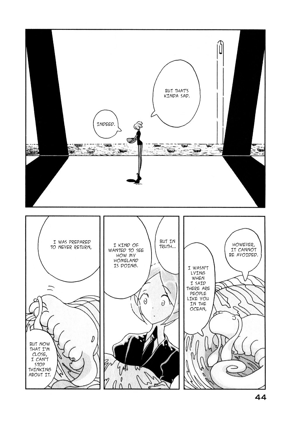 Houseki no Kuni Chapter 8 page 14 - Chapter 8 : Ocean (original version of translation)
