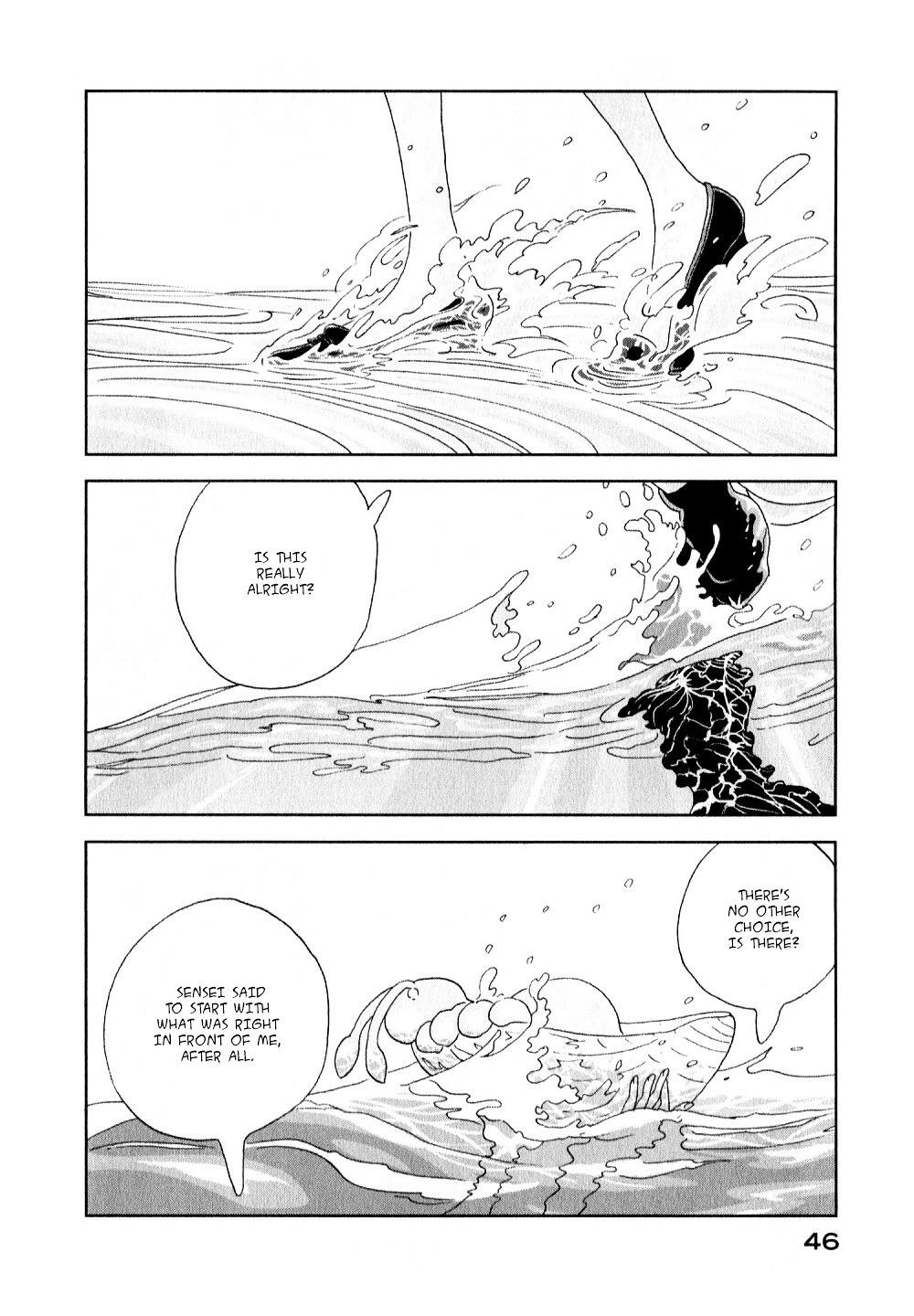 Houseki no Kuni Chapter 8 page 16 - Chapter 8 : Ocean (original version of translation)