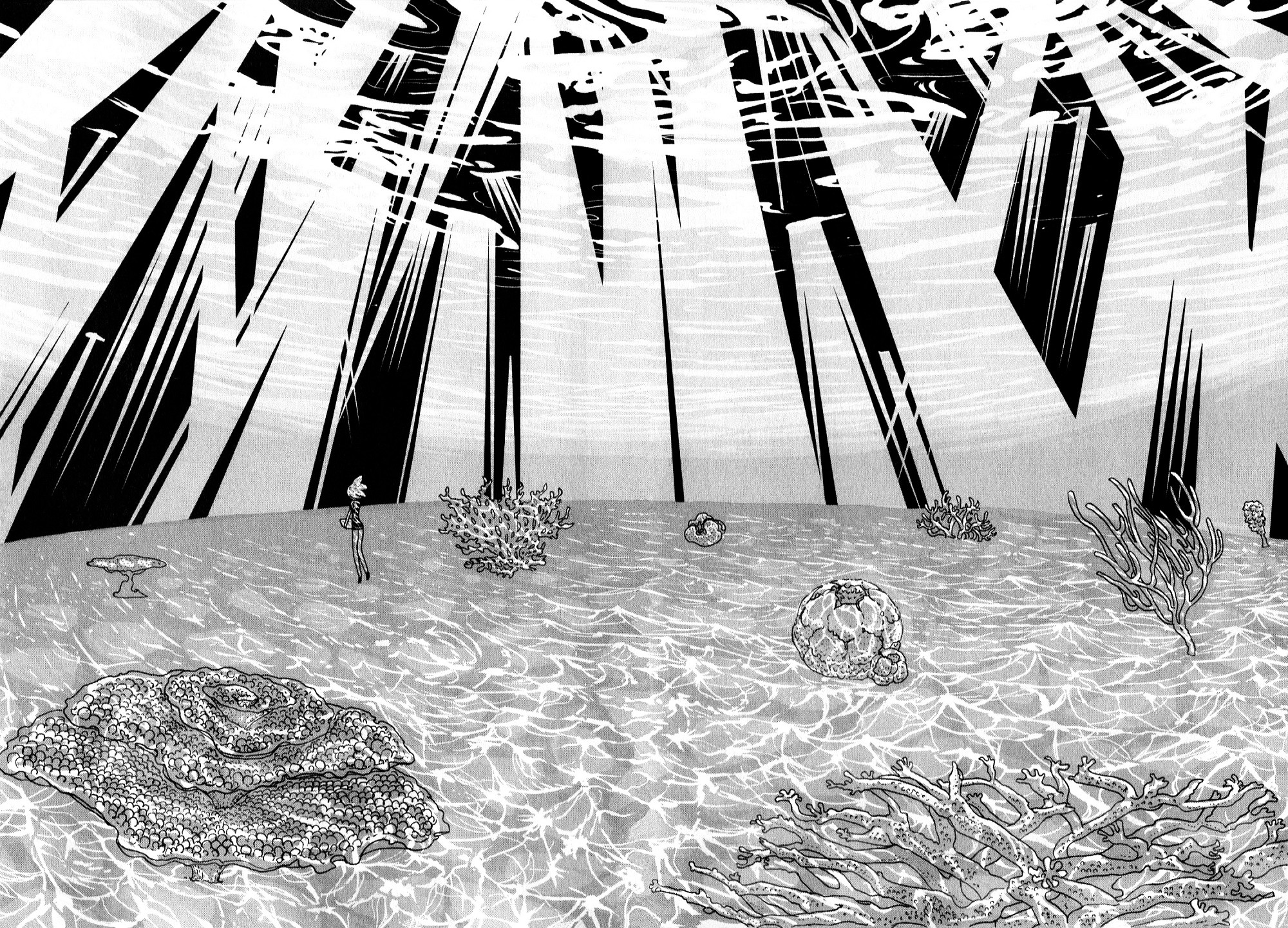 Houseki no Kuni Chapter 8 page 18 - Chapter 8 : Ocean (original version of translation)