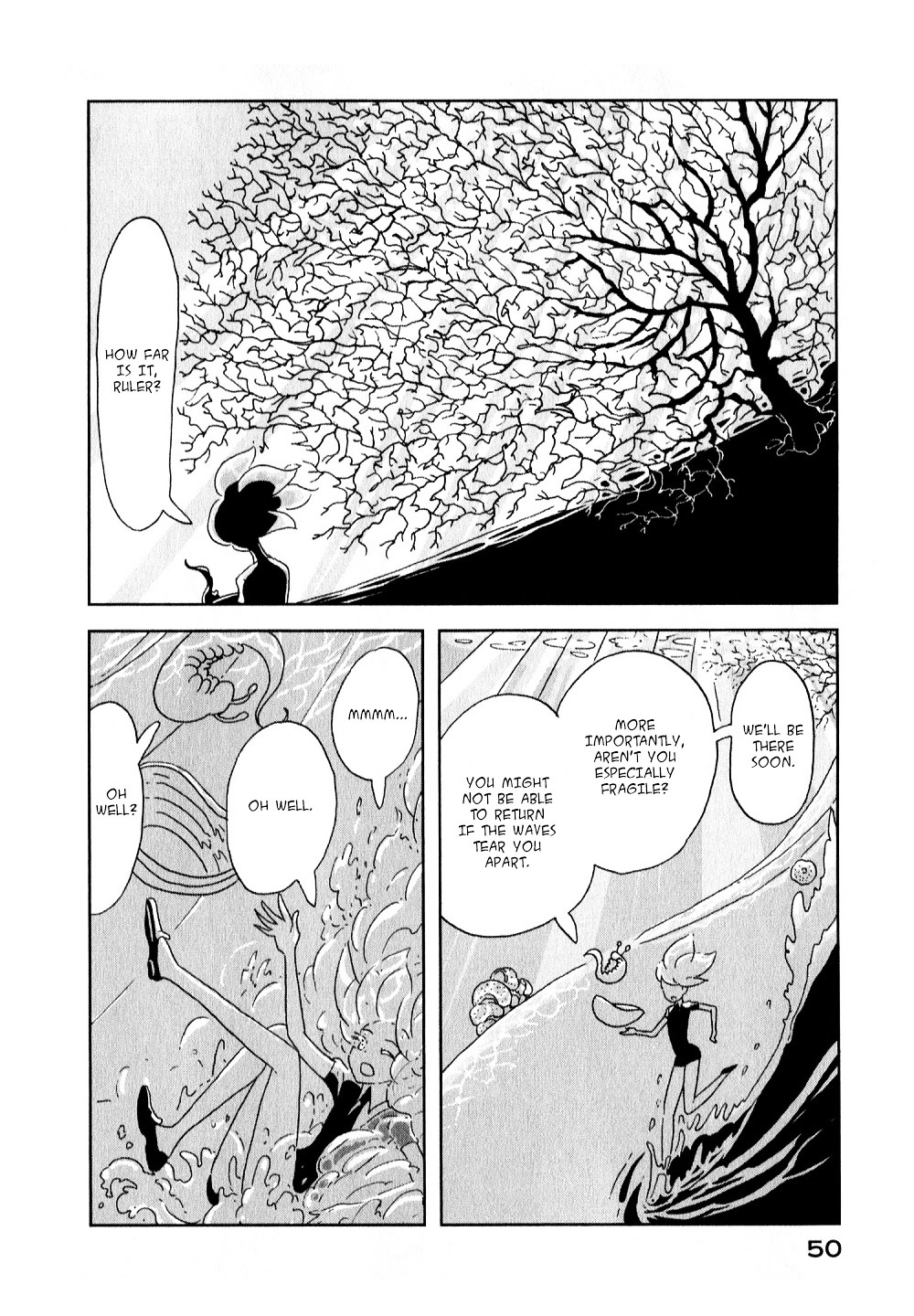 Houseki no Kuni Chapter 8 page 19 - Chapter 8 : Ocean (original version of translation)