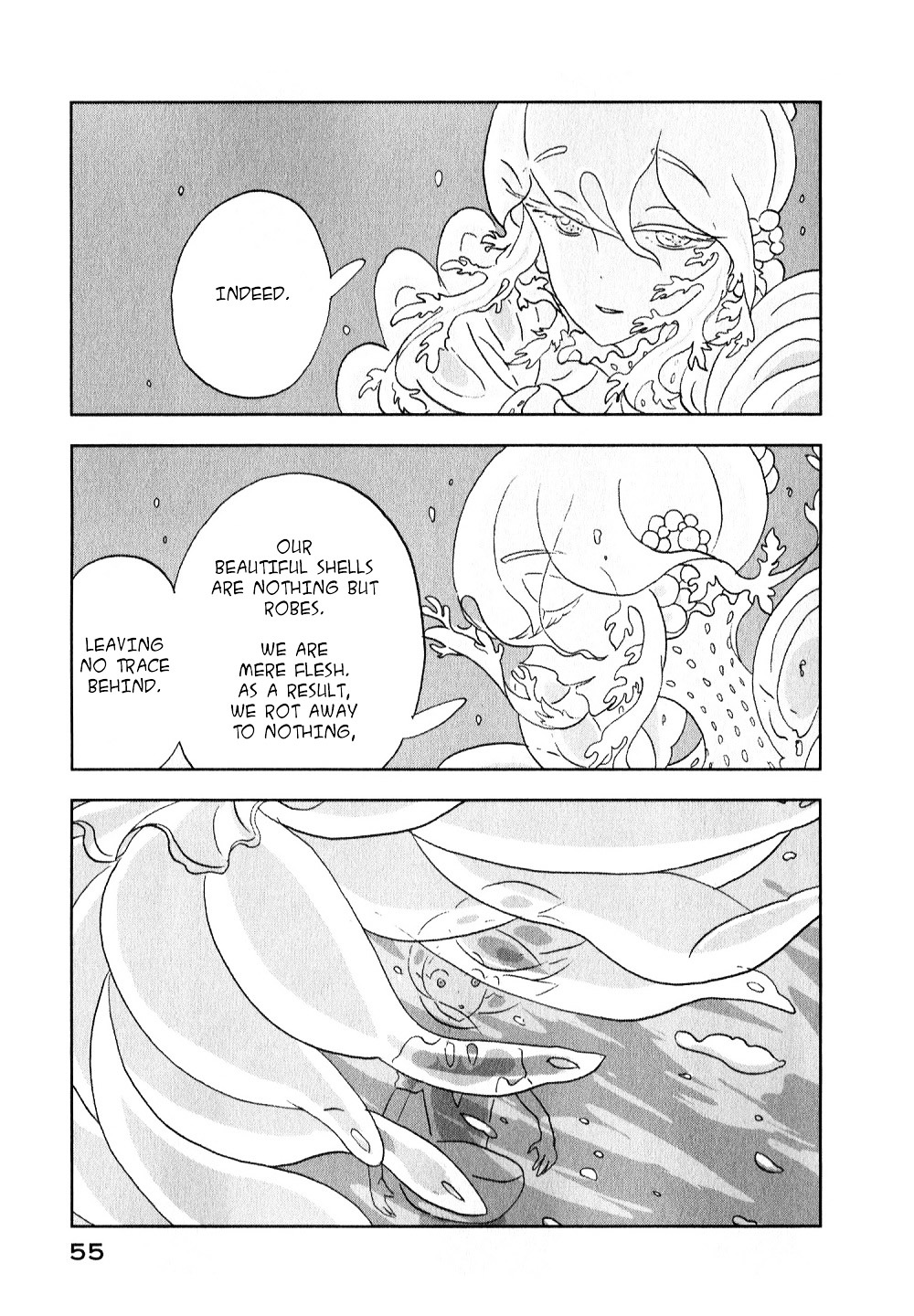Houseki no Kuni Chapter 8 page 23 - Chapter 8 : Ocean (original version of translation)