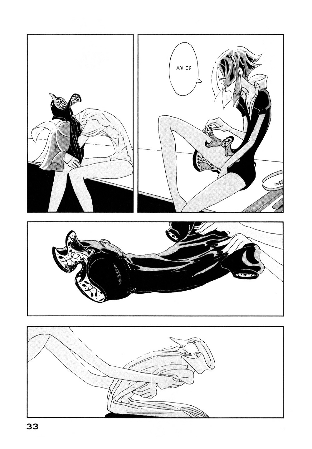 Houseki no Kuni Chapter 8 page 3 - Chapter 8 : Ocean (original version of translation)
