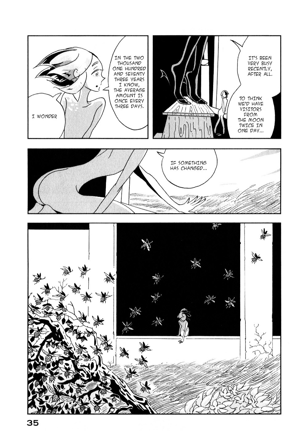 Houseki no Kuni Chapter 8 page 5 - Chapter 8 : Ocean (original version of translation)