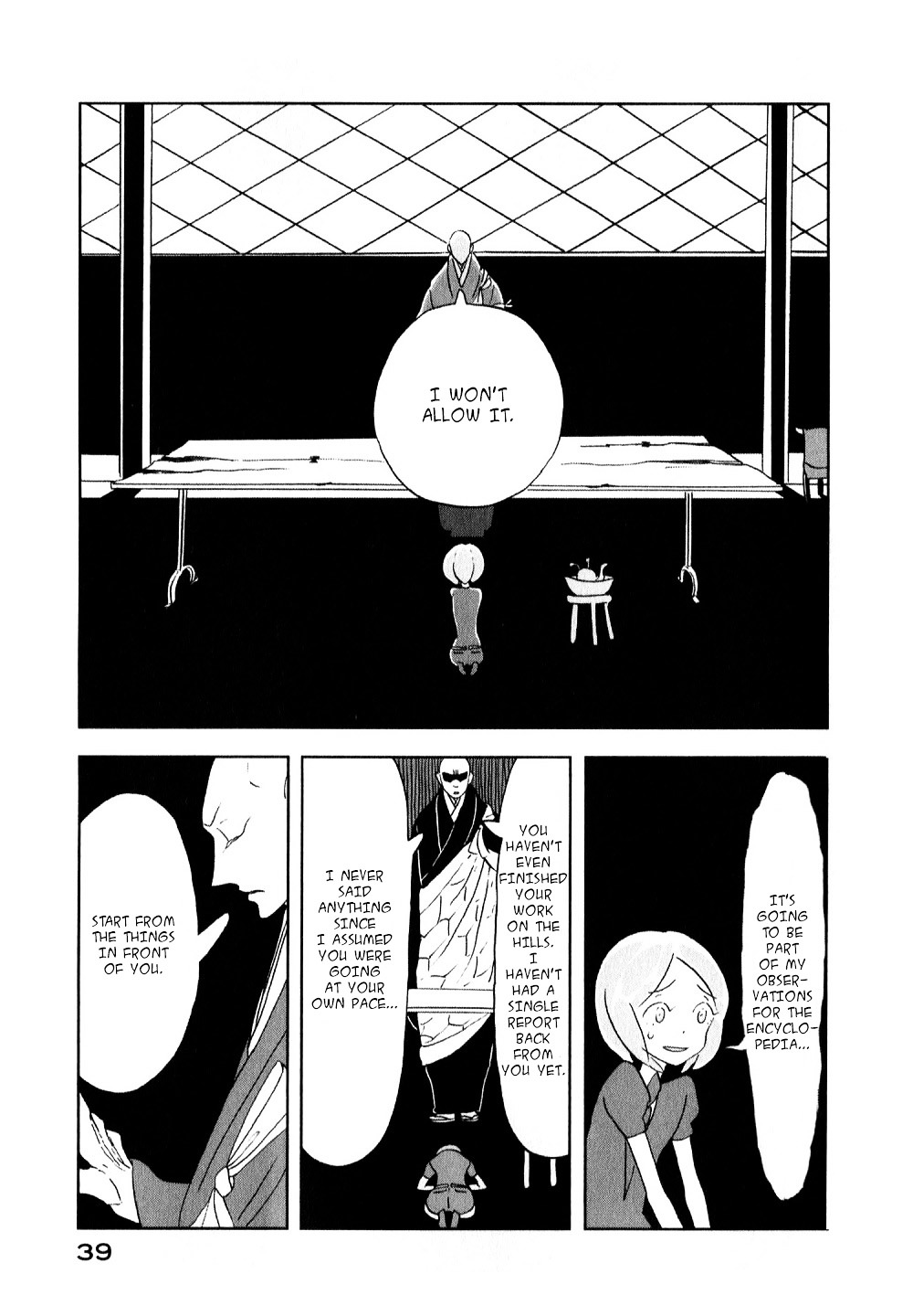 Houseki no Kuni Chapter 8 page 9 - Chapter 8 : Ocean (original version of translation)
