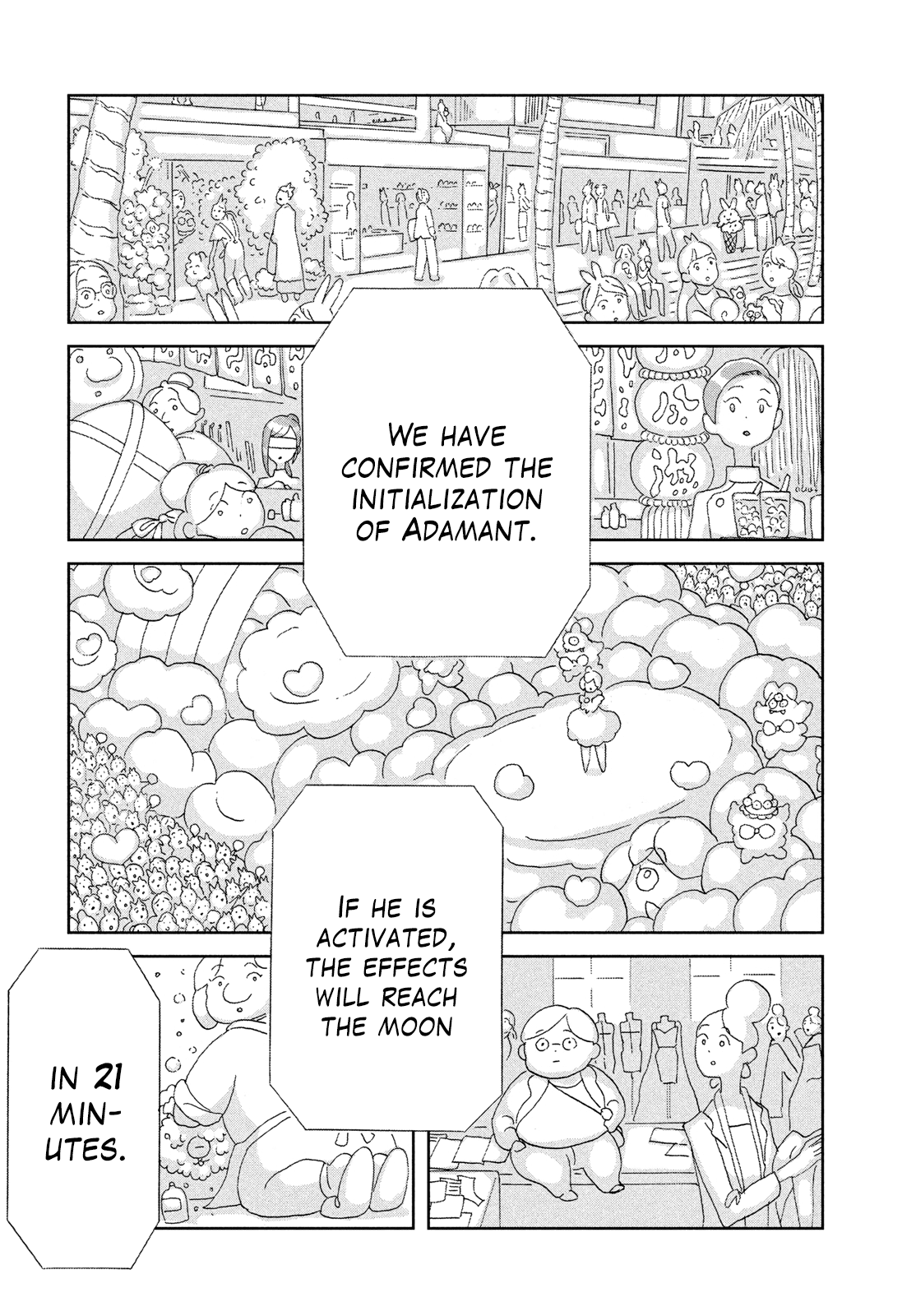 Houseki no Kuni Chapter 80 page 10 - Chapter 80: The Three