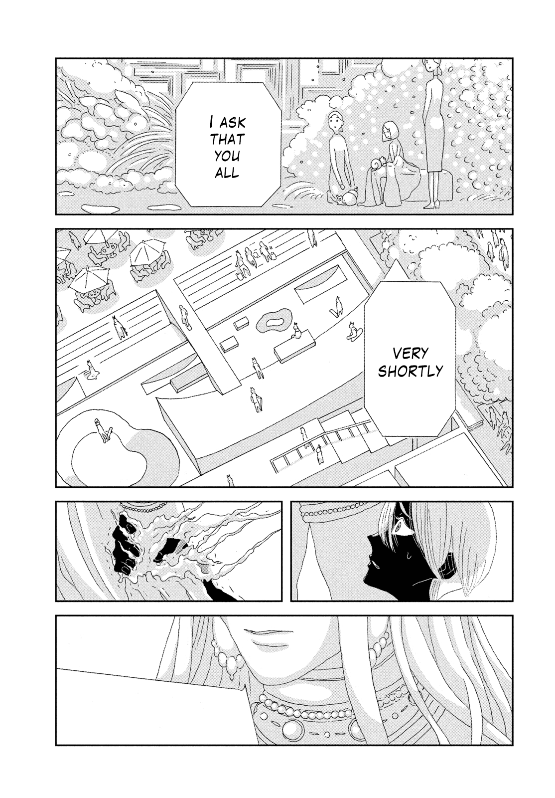Houseki no Kuni Chapter 80 page 11 - Chapter 80: The Three