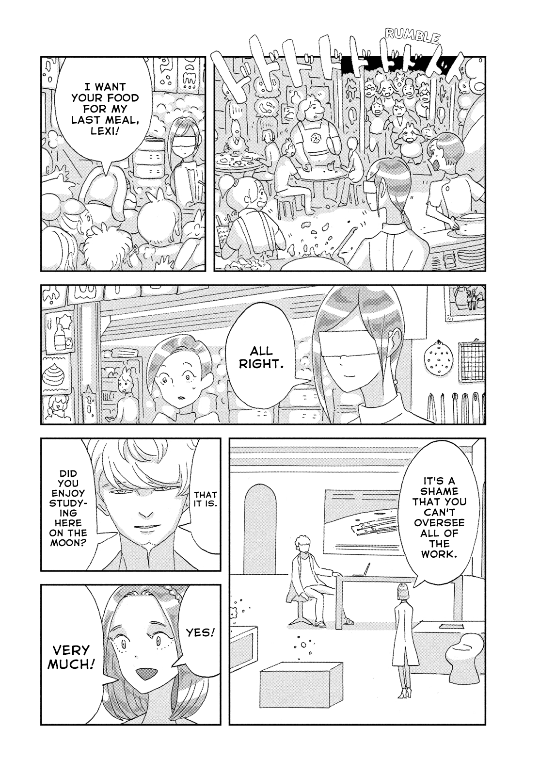 Houseki no Kuni Chapter 80 page 14 - Chapter 80: The Three