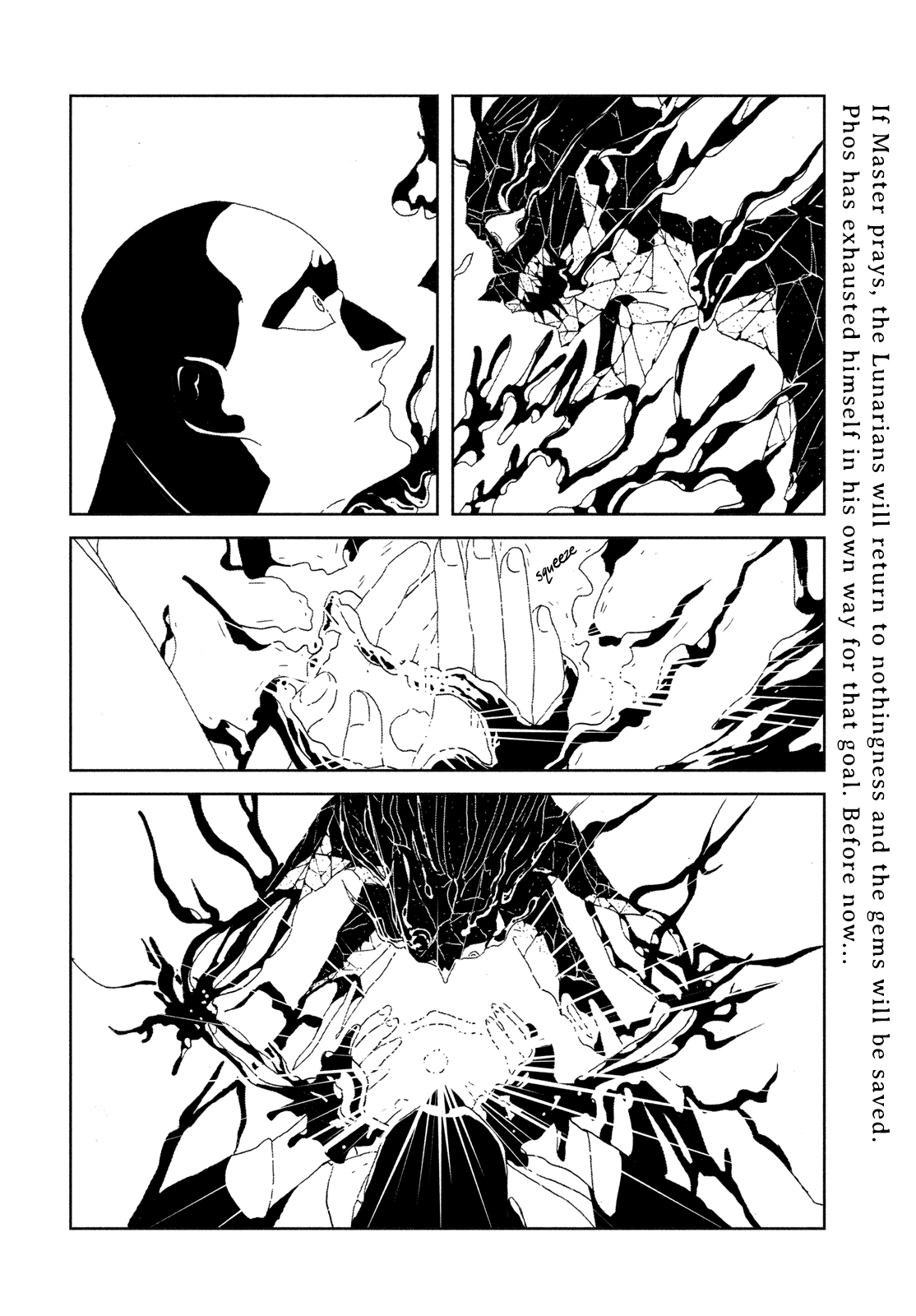 Houseki no Kuni Chapter 80 page 2 - Chapter 80: The Three