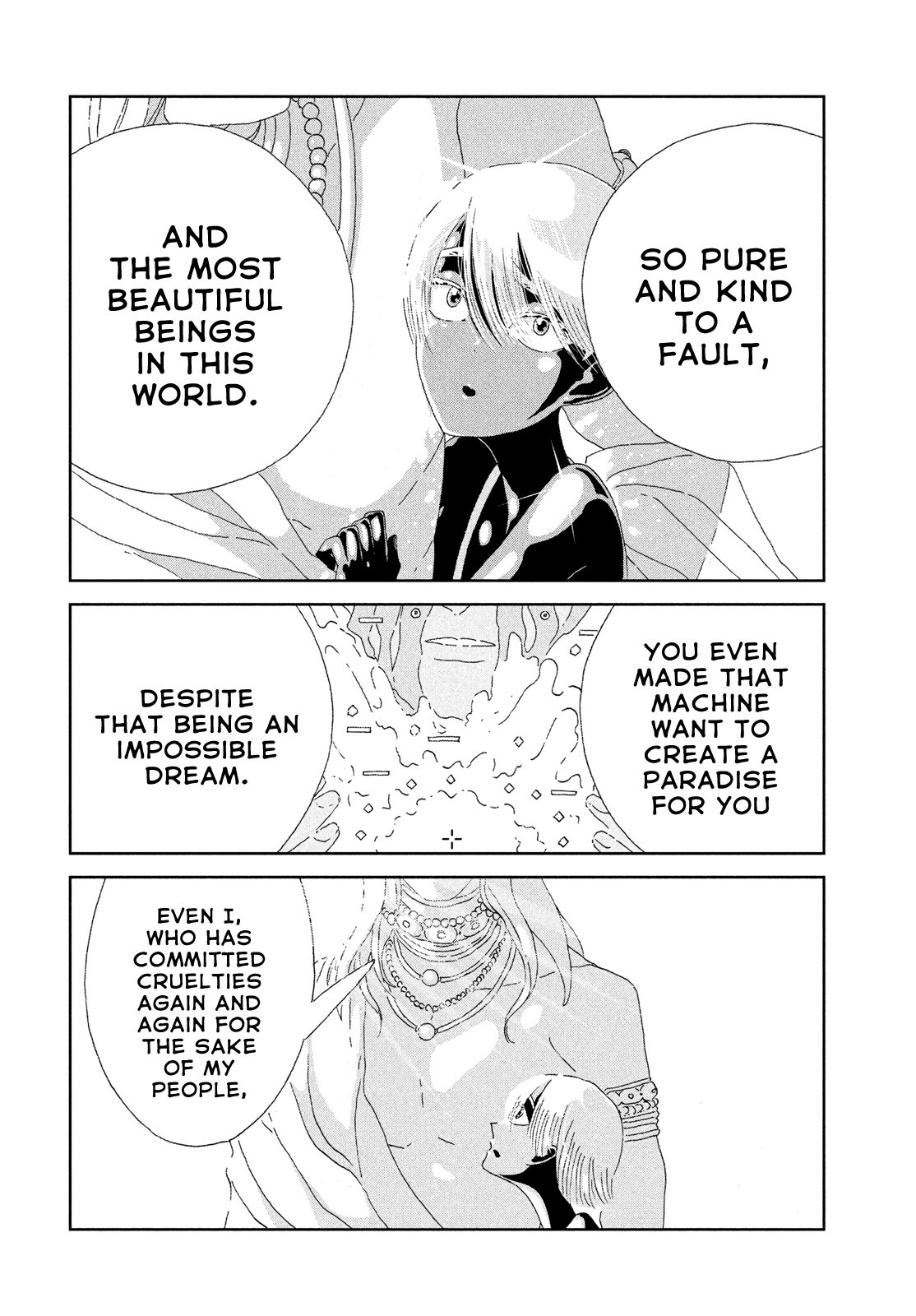 Houseki no Kuni Chapter 80 page 22 - Chapter 80: The Three